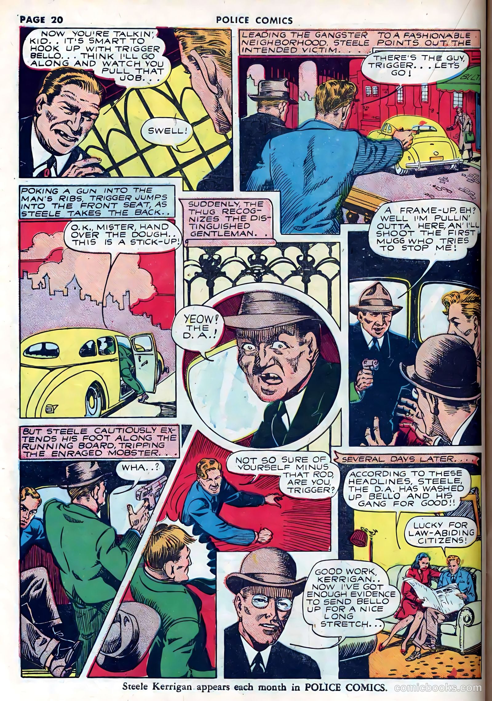 Police Comics #9 (1942) — page 27 of 75