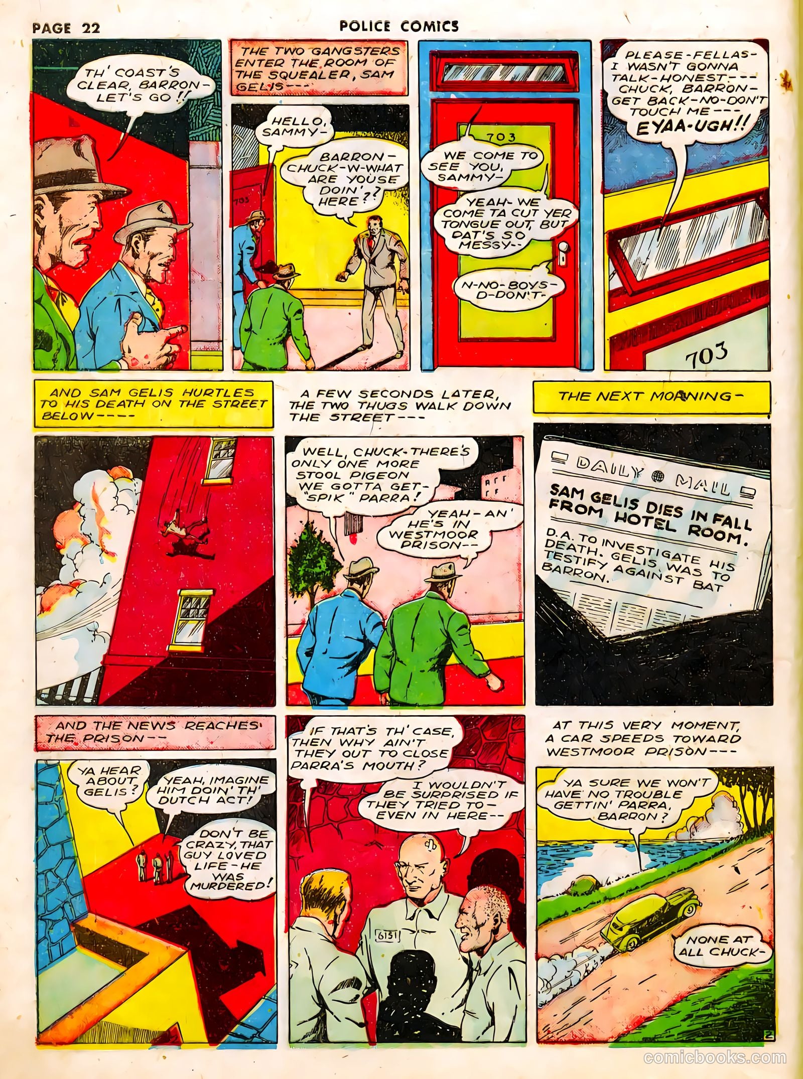Police Comics #9 (1942) — page 29 of 75