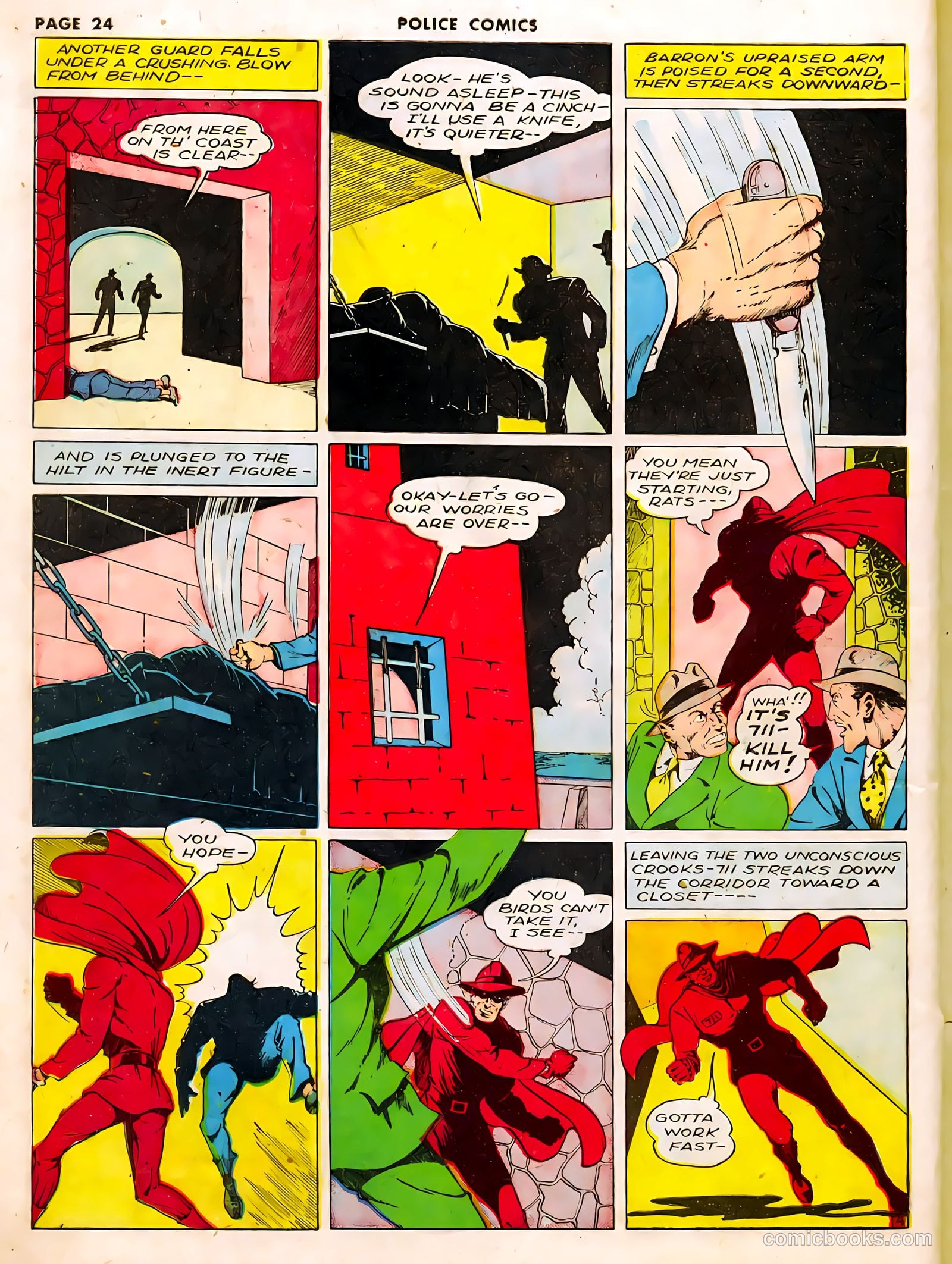 Police Comics #9 (1942) — page 31 of 75