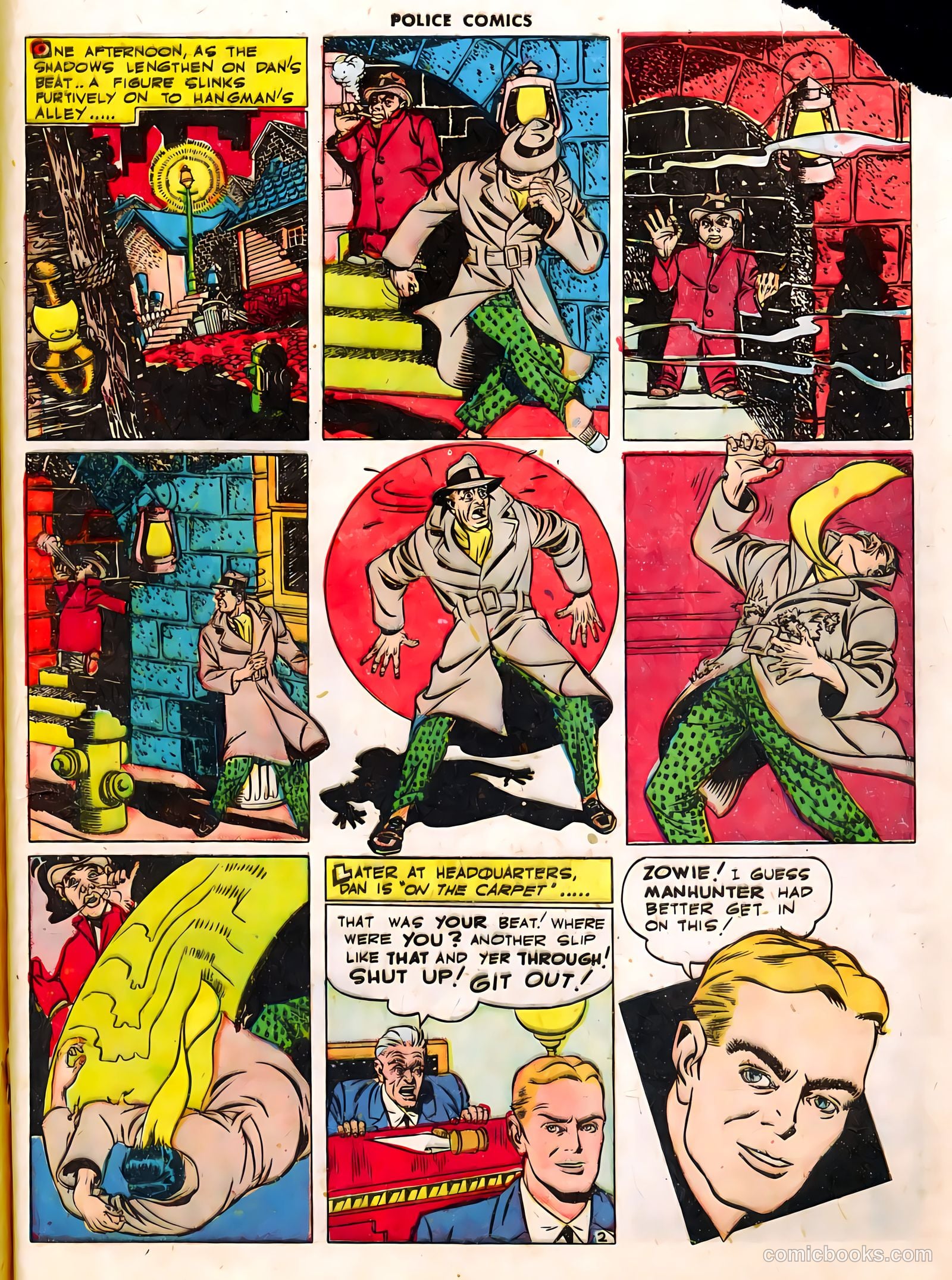 Police Comics #9 (1942) — page 34 of 75