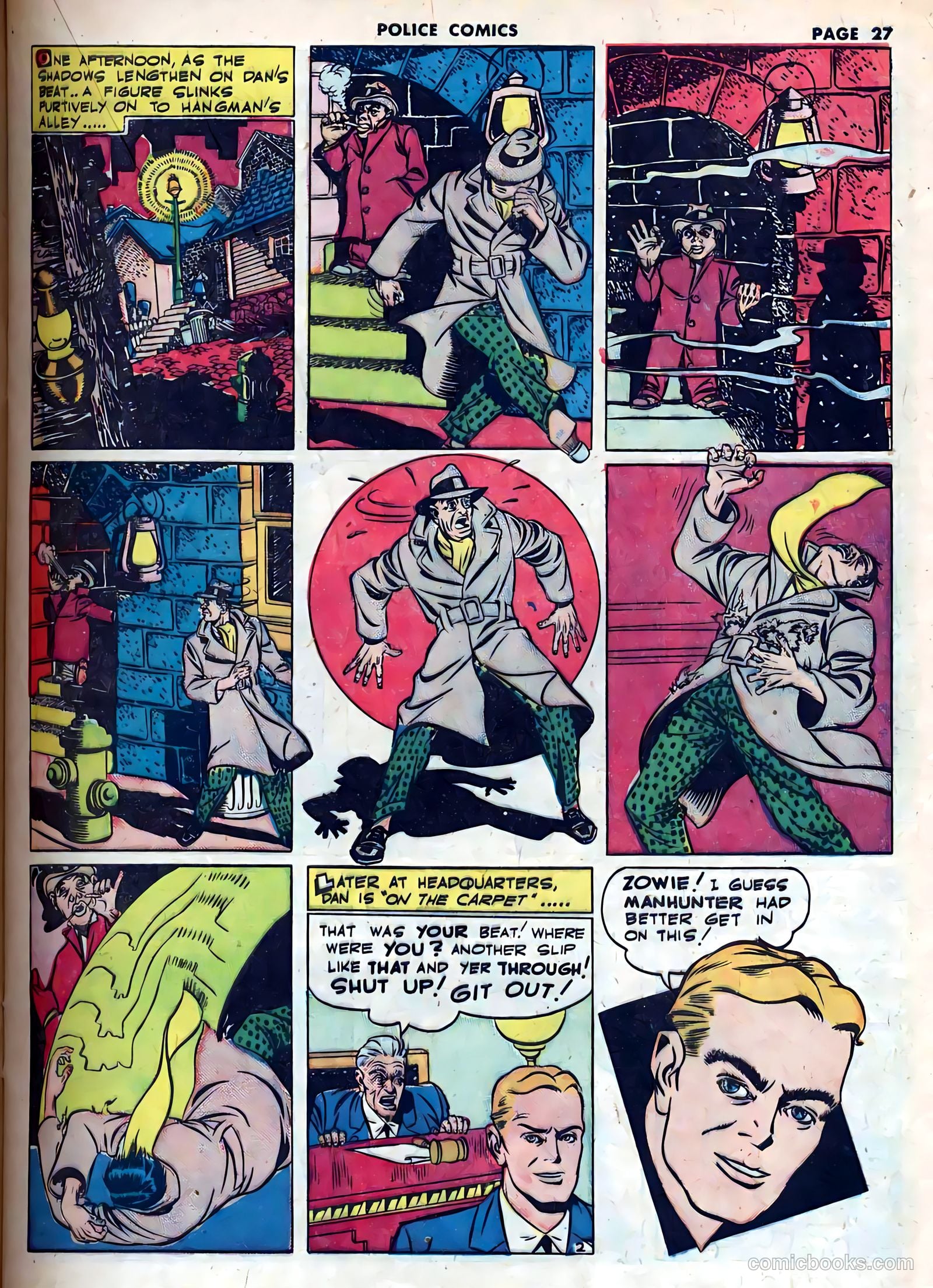 Police Comics #9 (1942) — page 35 of 75
