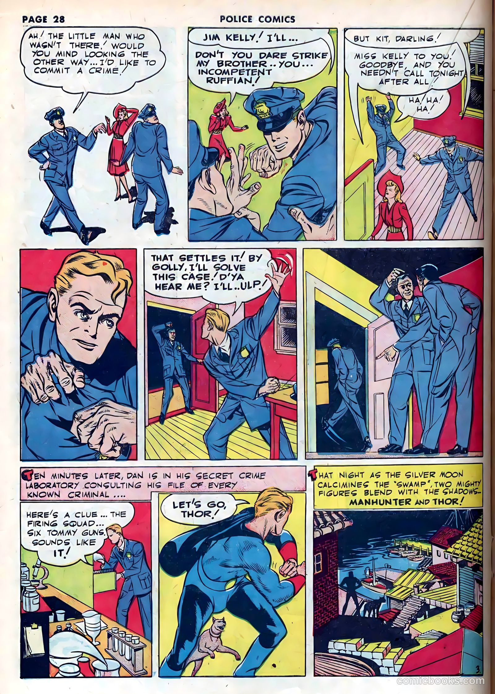 Police Comics #9 (1942) — page 37 of 75