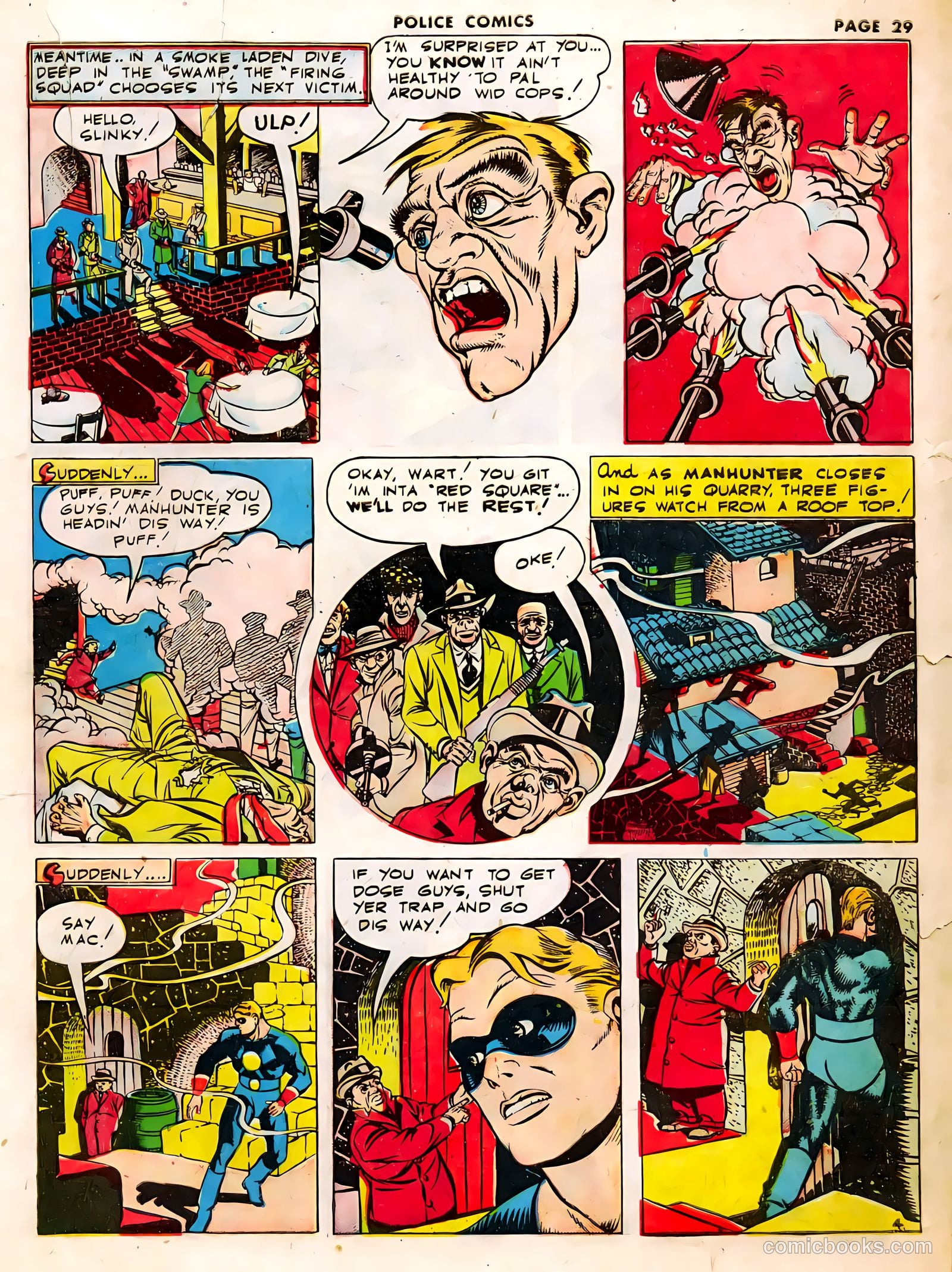 Police Comics #9 (1942) — page 38 of 75
