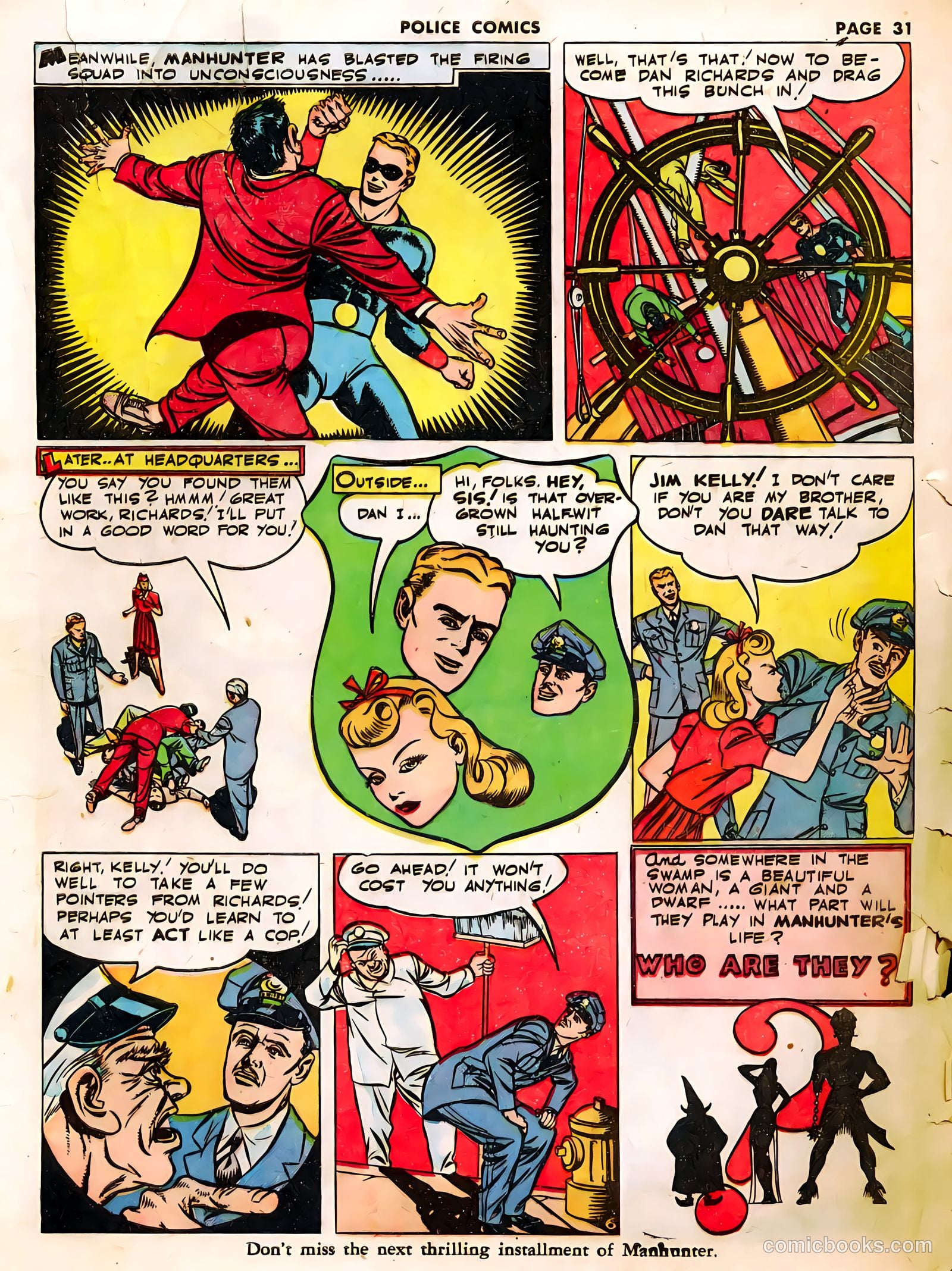 Police Comics #9 (1942) — page 40 of 75