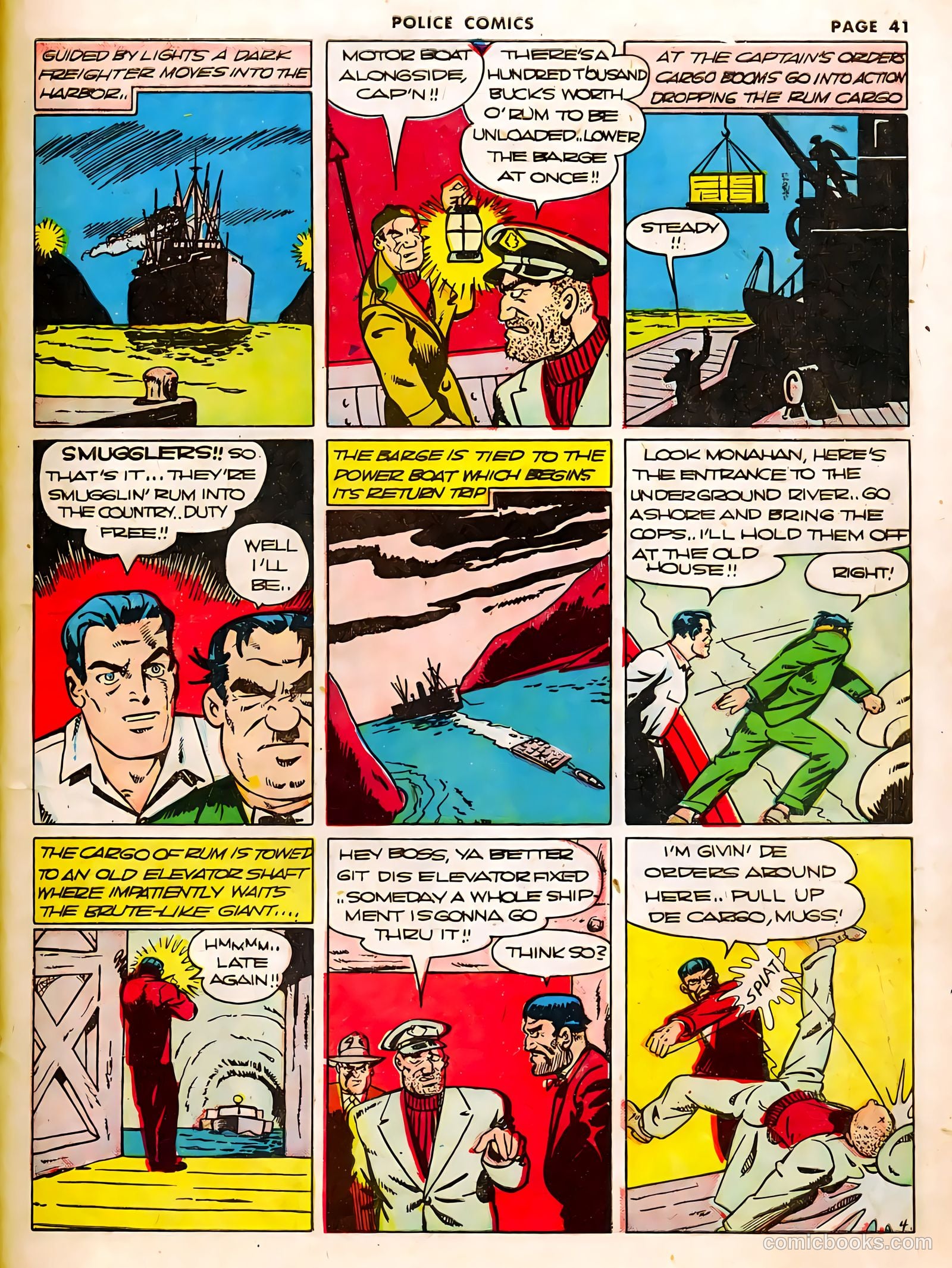 Police Comics #9 (1942) — page 50 of 75