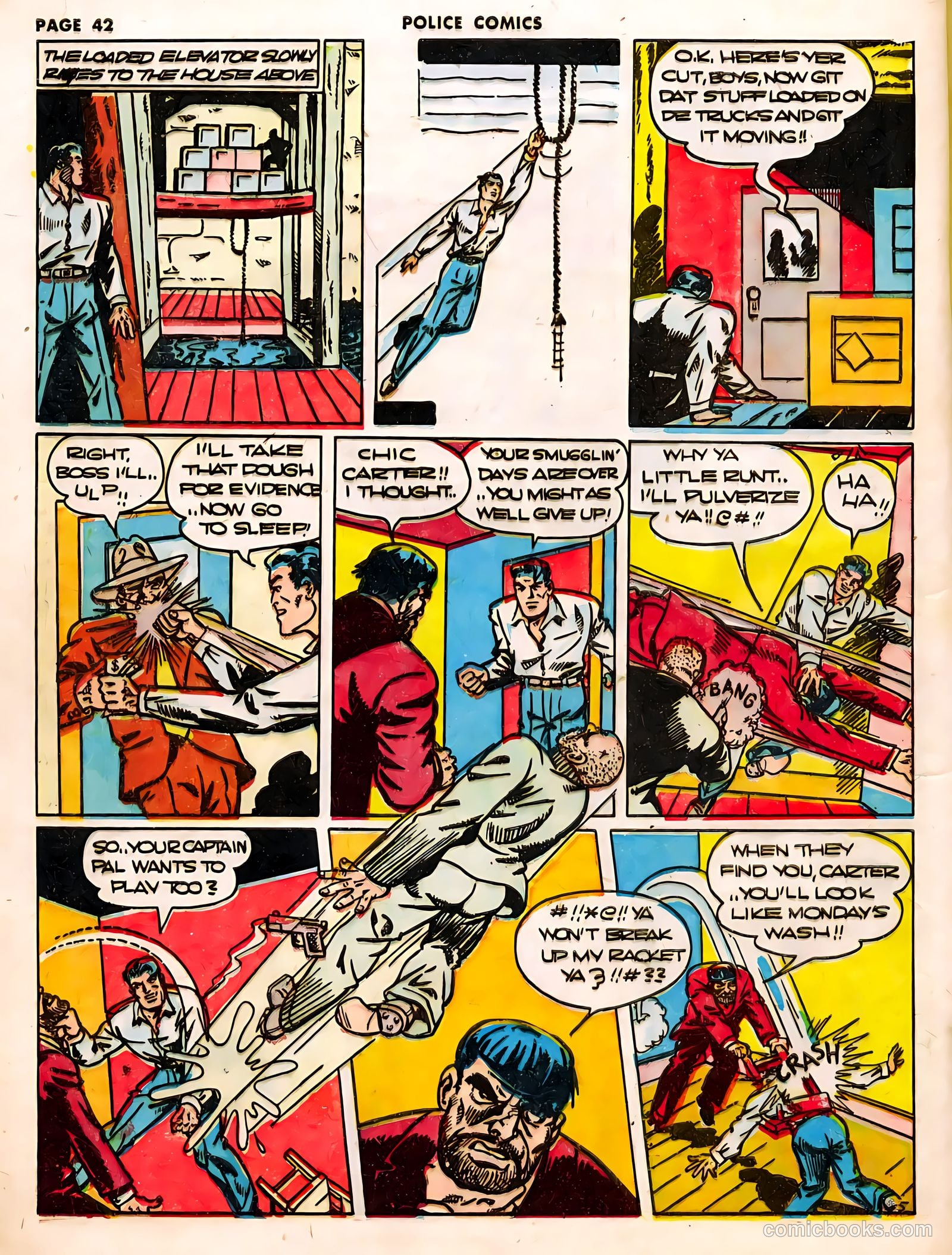 Police Comics #9 (1942) — page 51 of 75