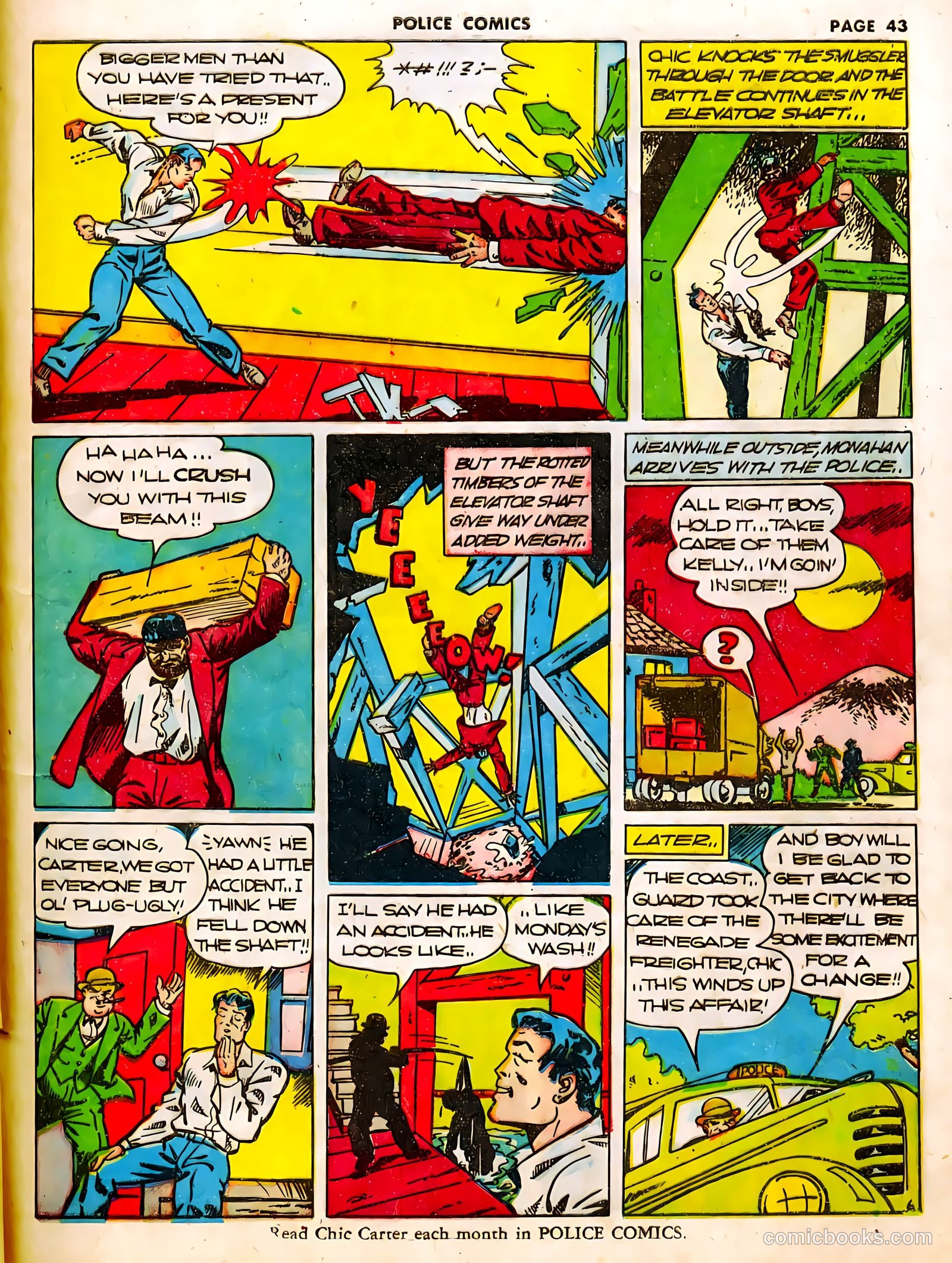 Police Comics #9 (1942) — page 52 of 75