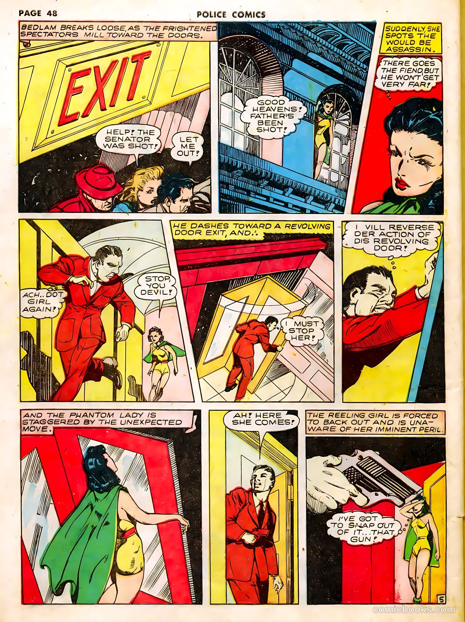 Police Comics #9 (1942) — page 57 of 75