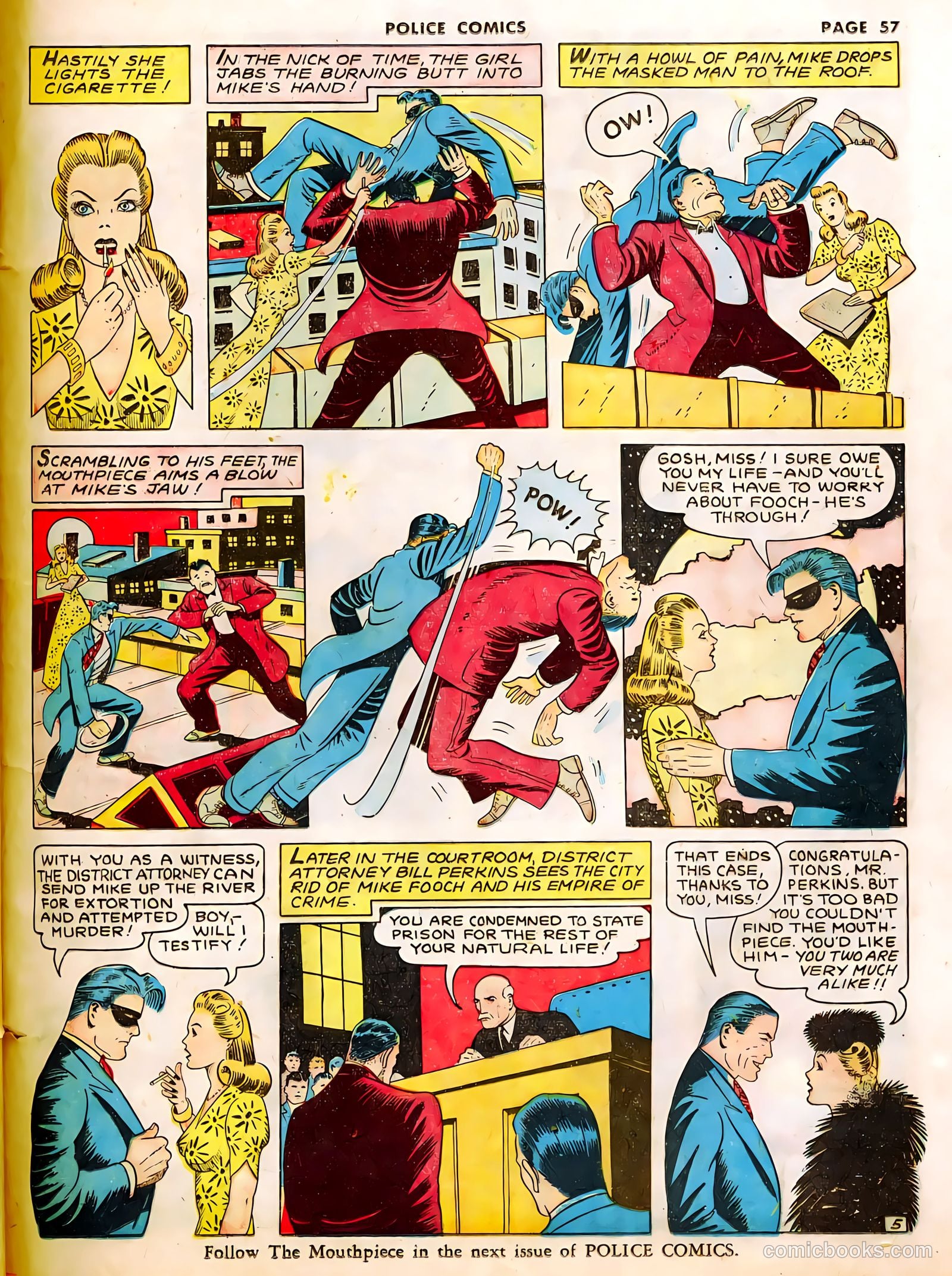 Police Comics #9 (1942) — page 66 of 75