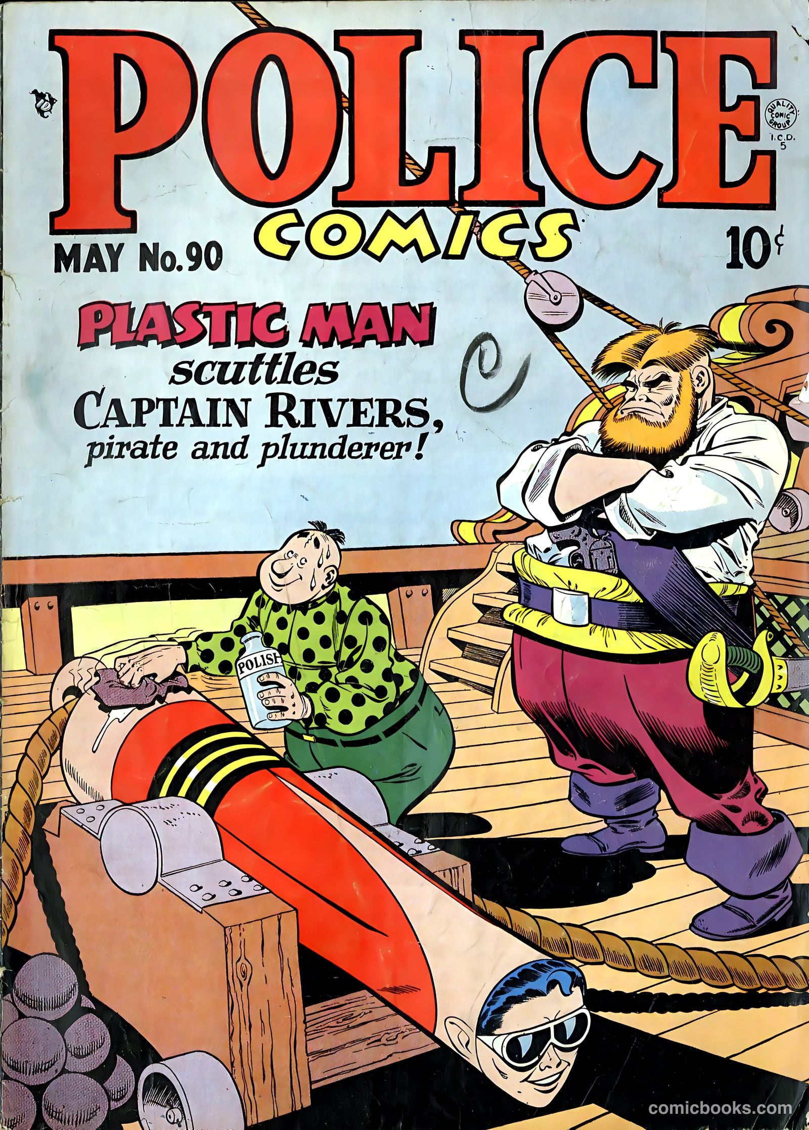 Police Comics #90 (1949) — page 2 of 37