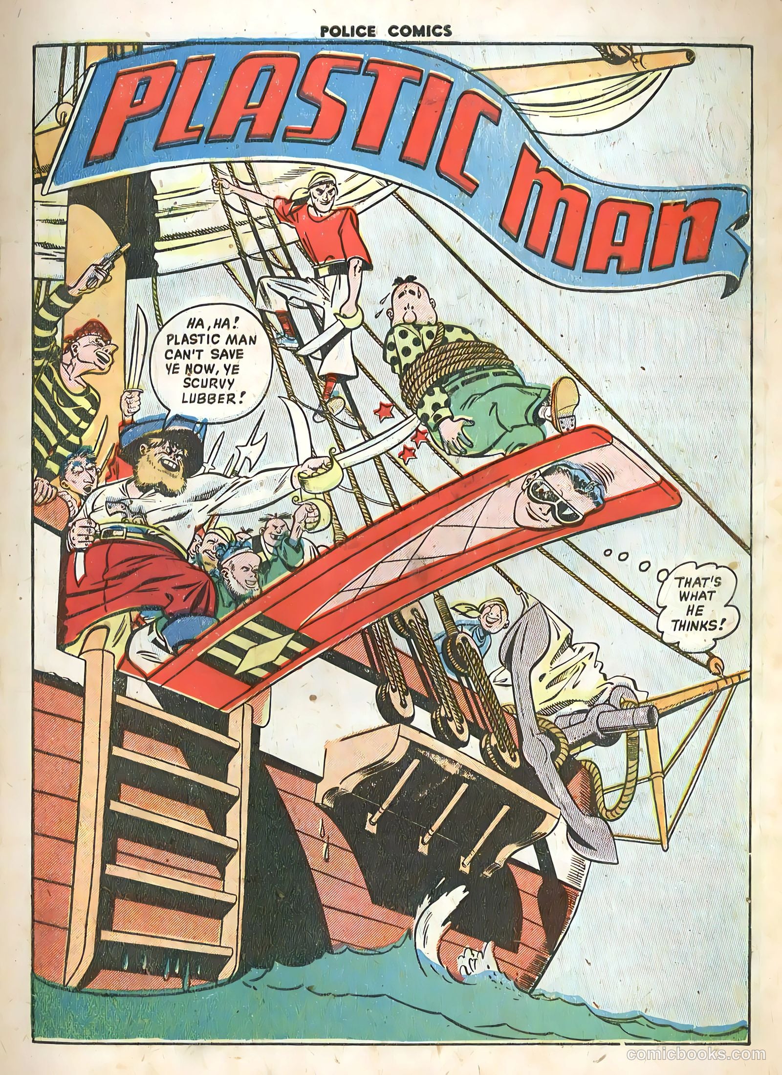 Police Comics #90 (1949) — page 4 of 37