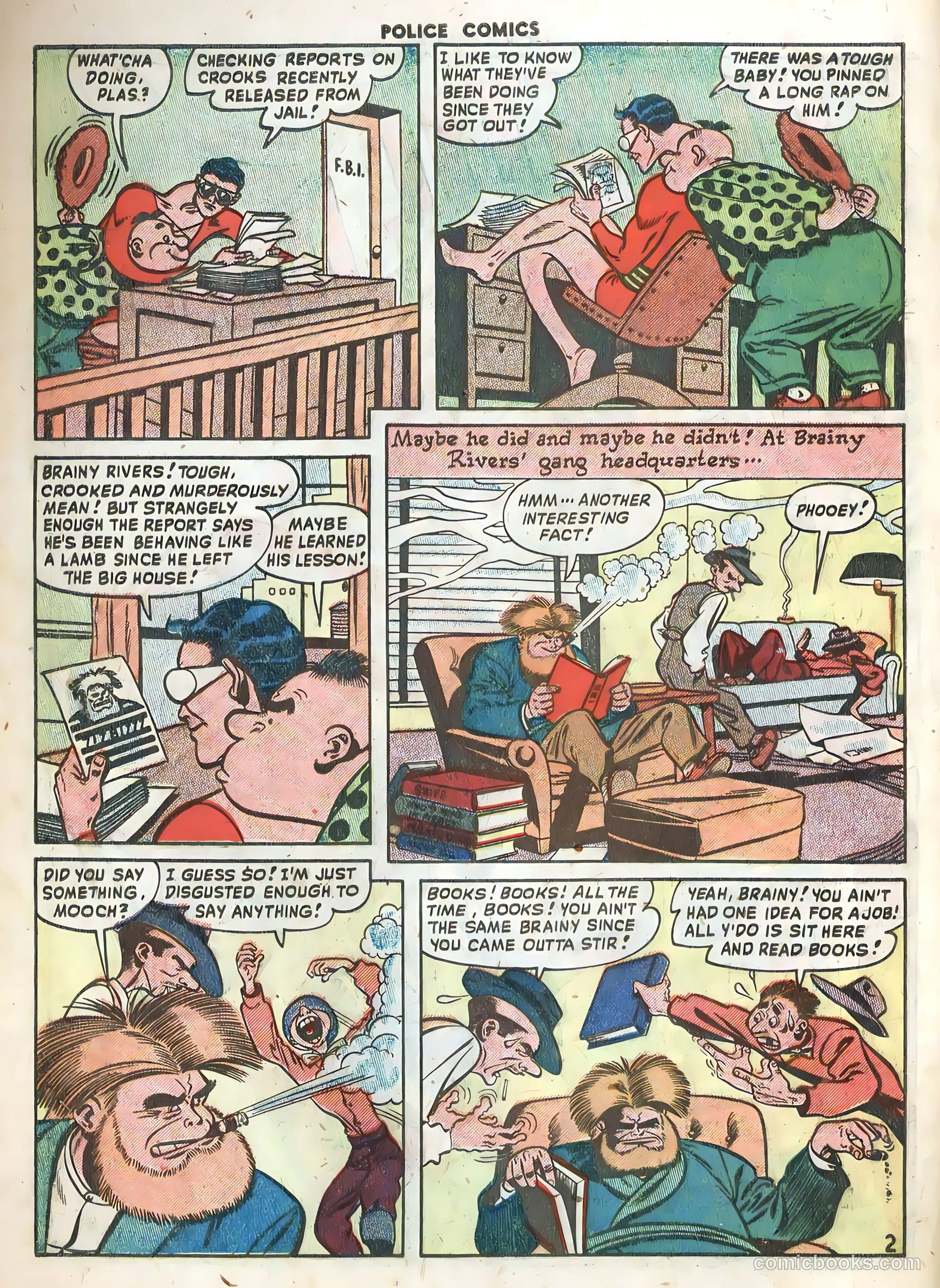 Police Comics #90 (1949) — page 5 of 37