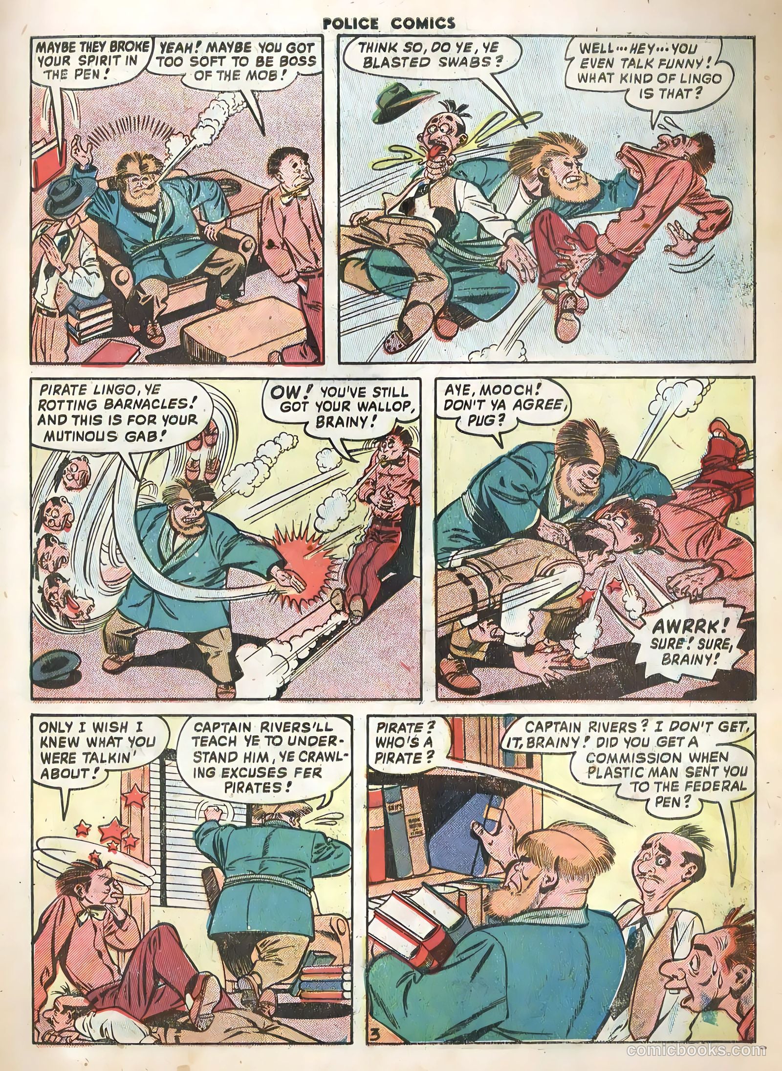 Police Comics #90 (1949) — page 6 of 37