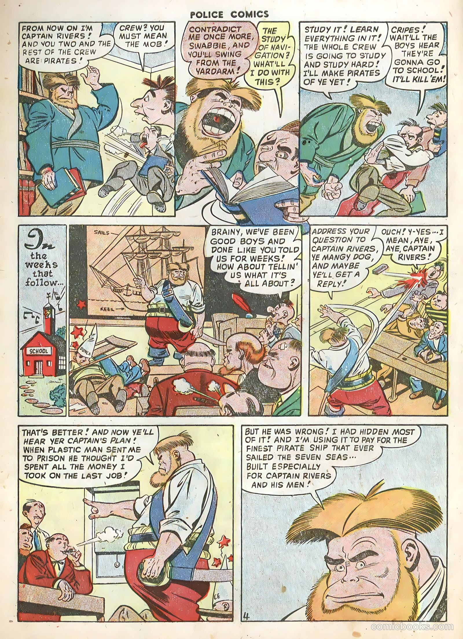 Police Comics #90 (1949) — page 7 of 37
