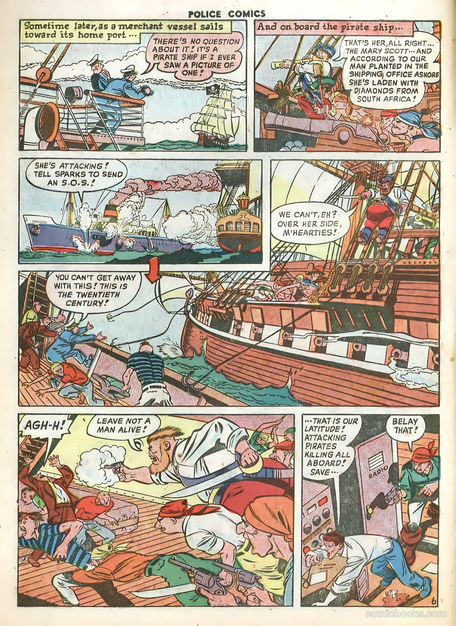 Police Comics #90 (1949) — page 9 of 37
