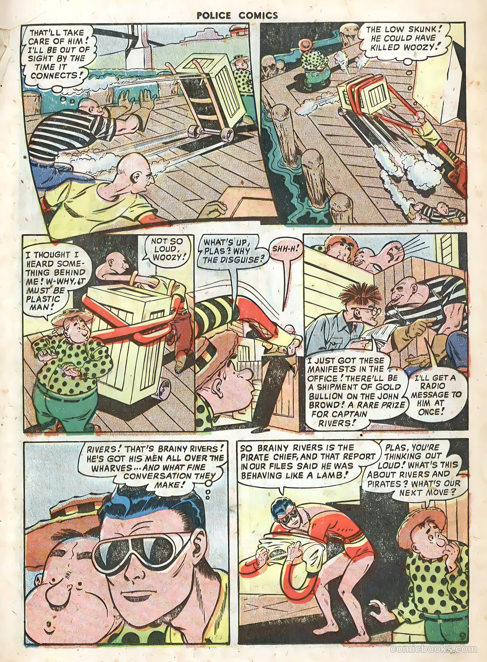 Police Comics #90 (1949) — page 12 of 37