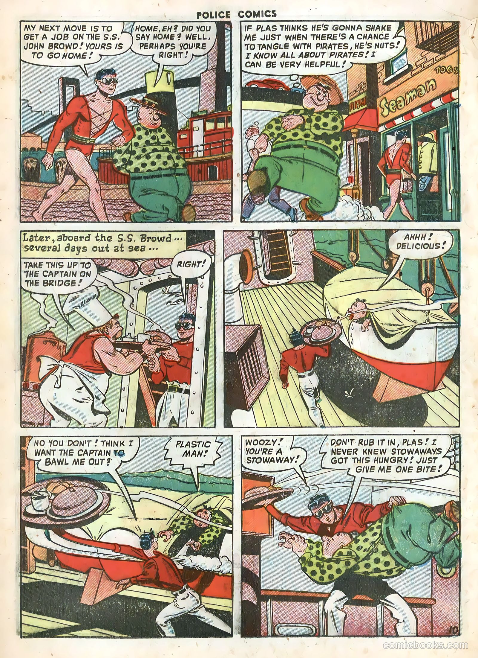 Police Comics #90 (1949) — page 13 of 37