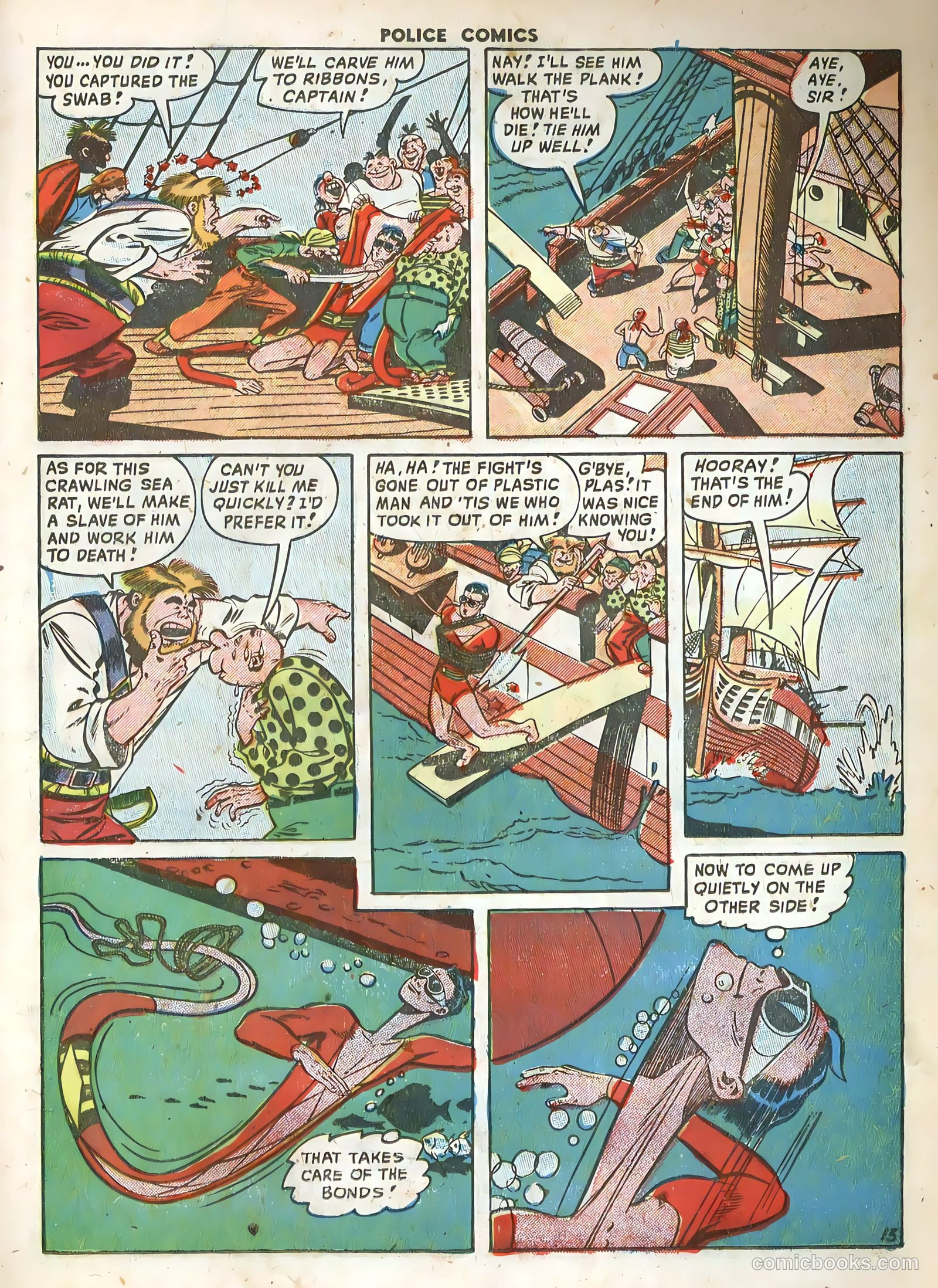 Police Comics #90 (1949) — page 16 of 37