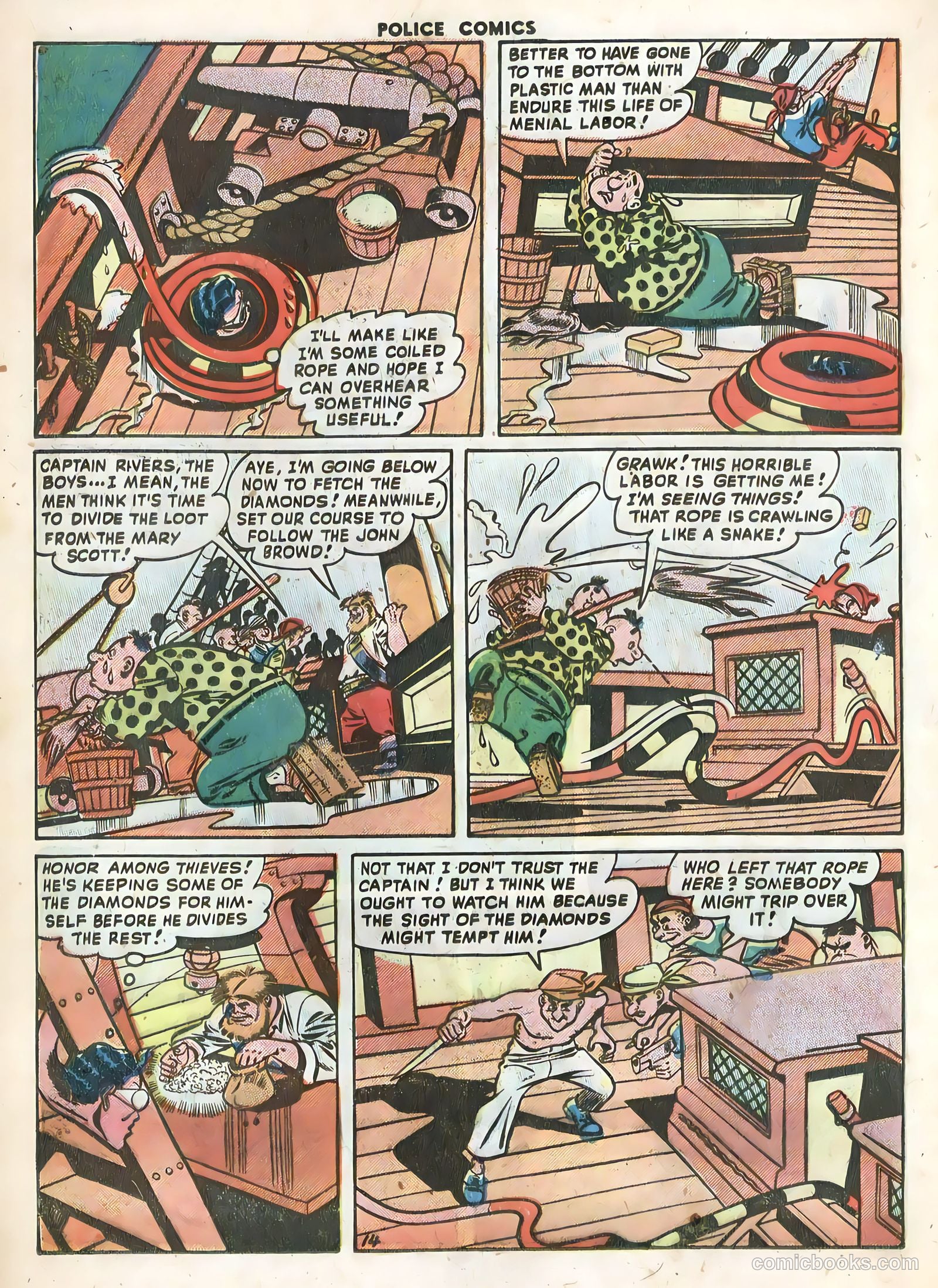 Police Comics #90 (1949) — page 17 of 37