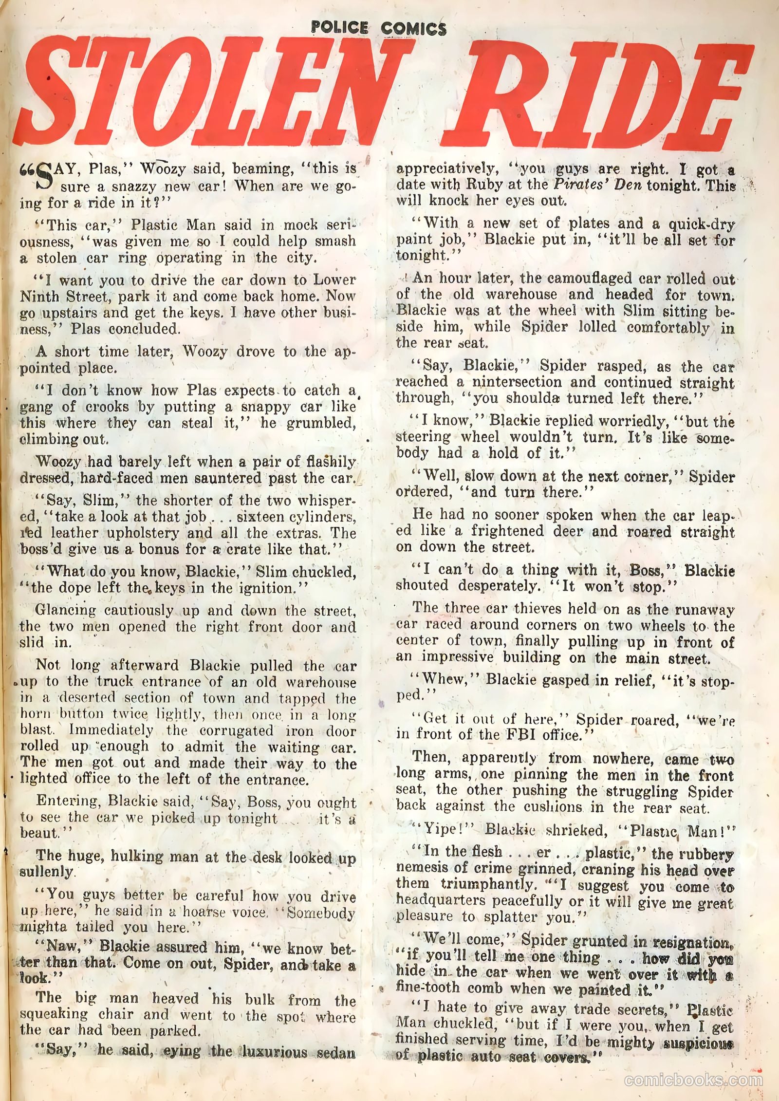 Police Comics #90 (1949) — page 26 of 37