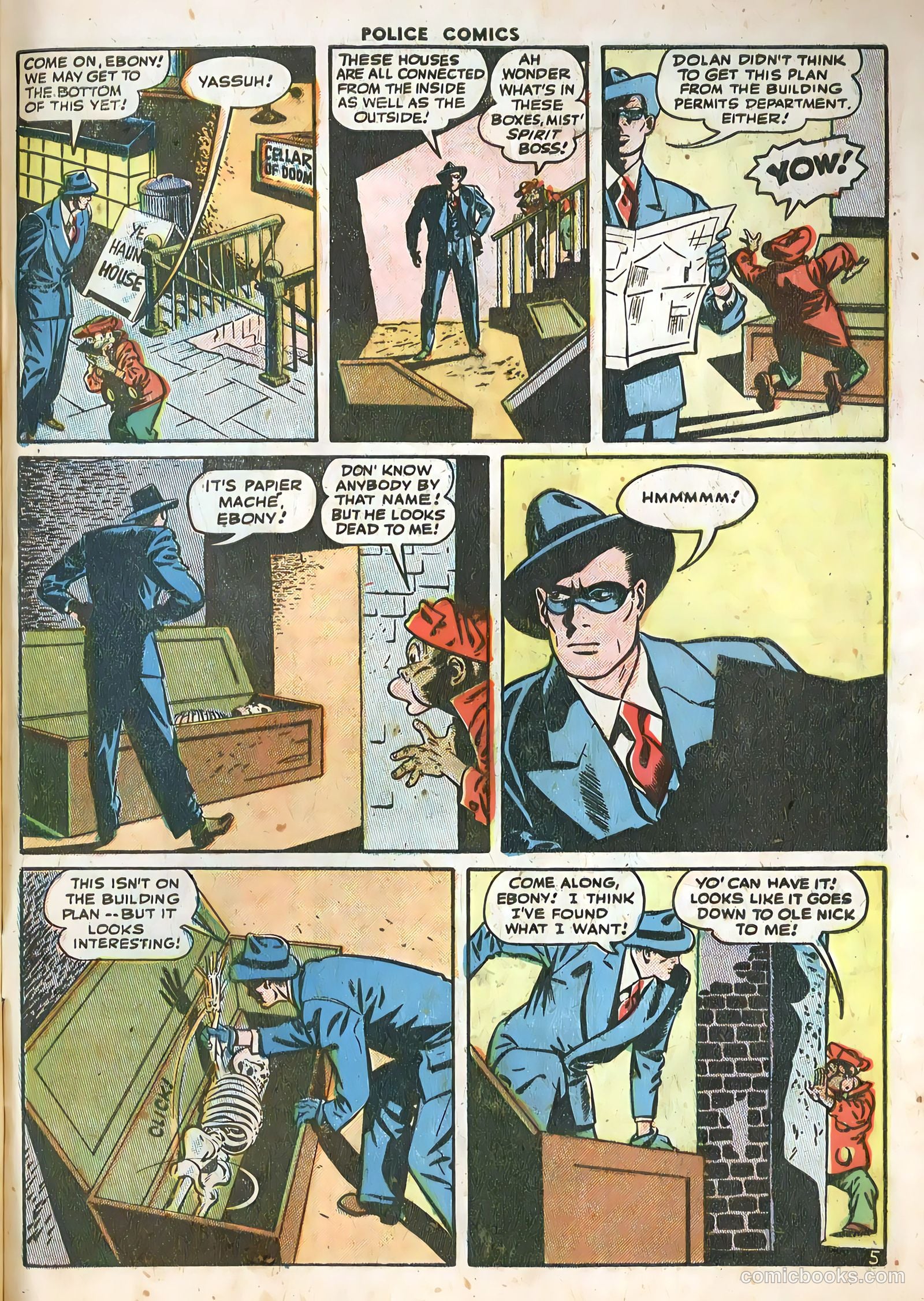 Police Comics #90 (1949) — page 32 of 37