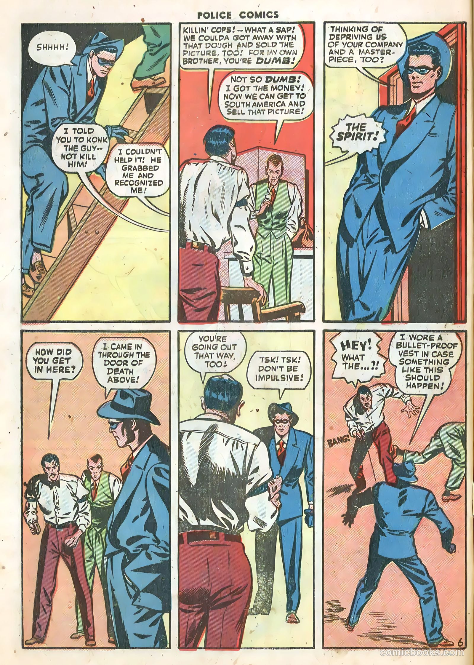 Police Comics #90 (1949) — page 33 of 37