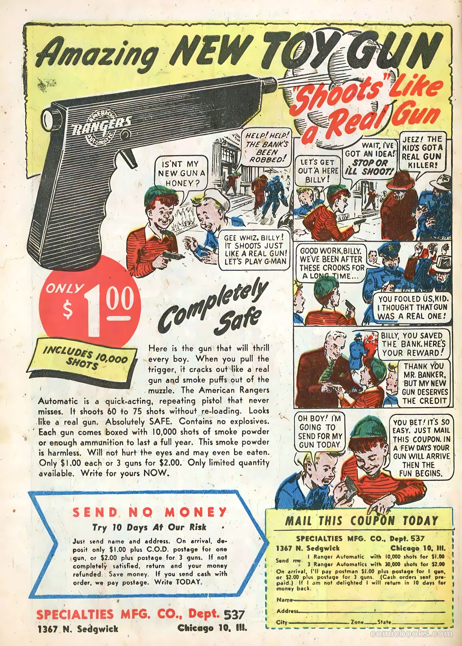 Police Comics #90 (1949) — page 35 of 37