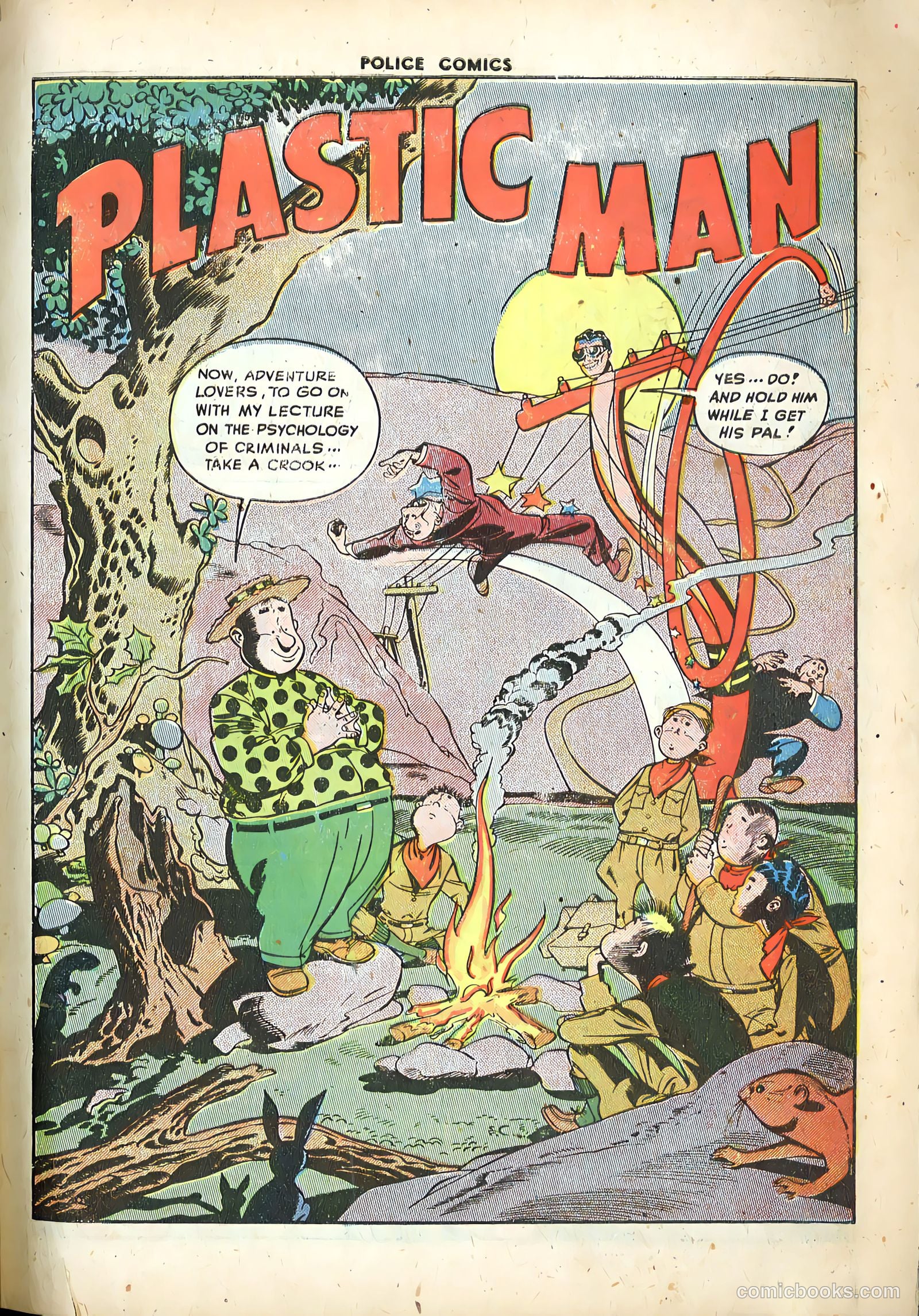 Police Comics #91 (1949) — page 3 of 36