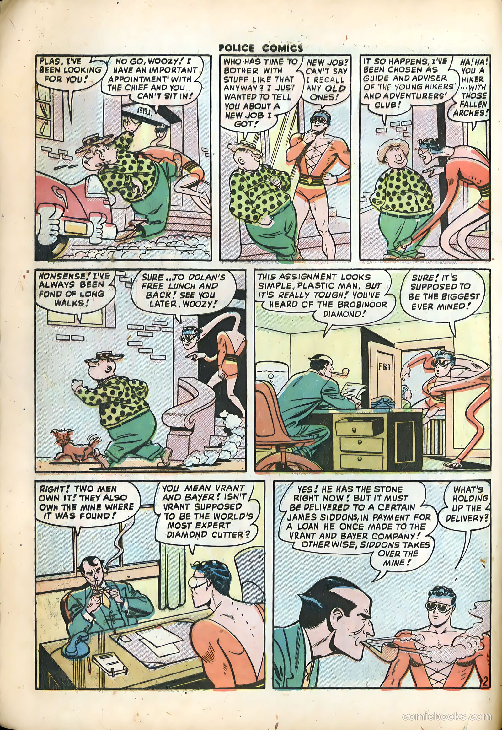 Police Comics #91 (1949) — page 4 of 36