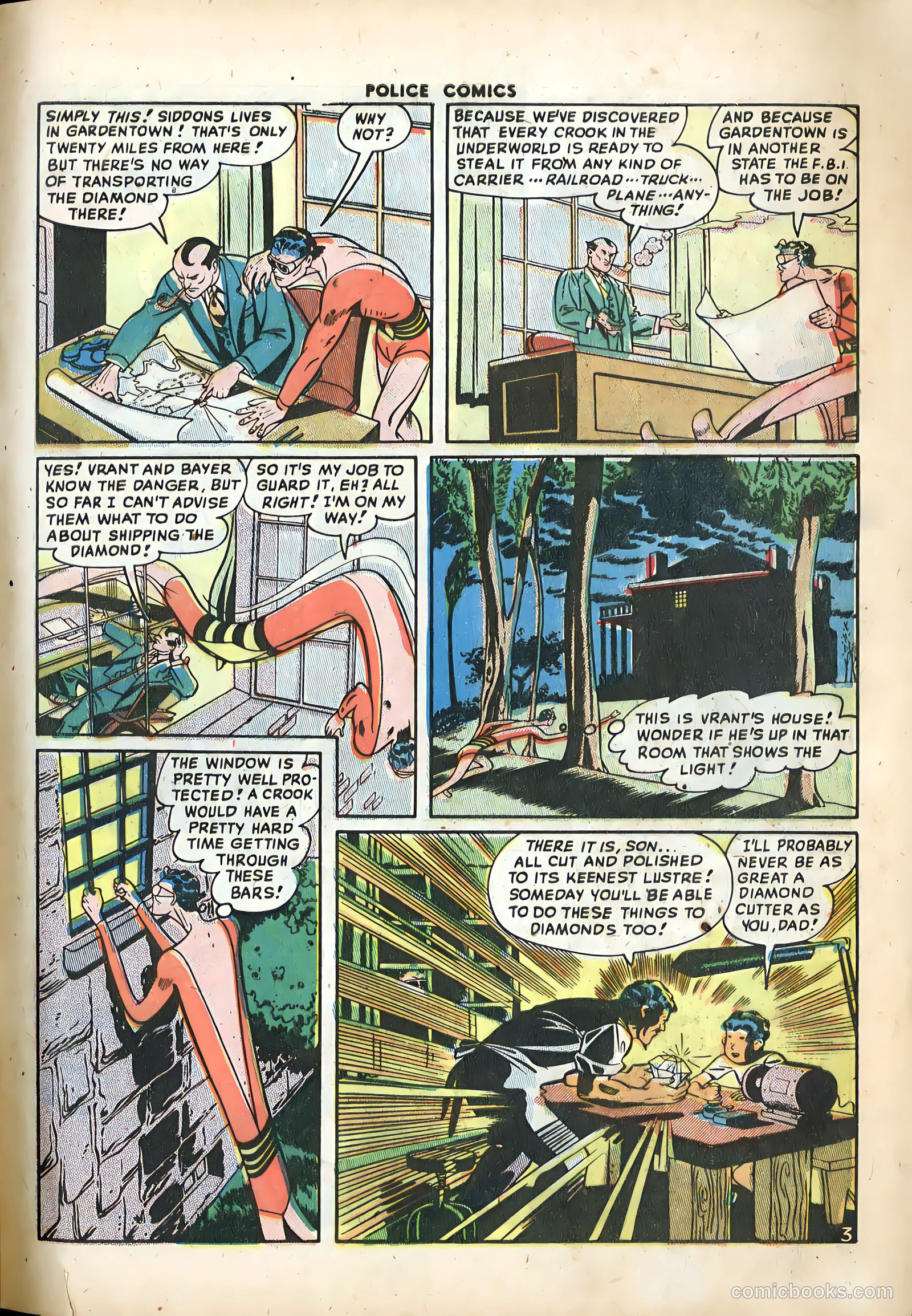Police Comics #91 (1949) — page 5 of 36