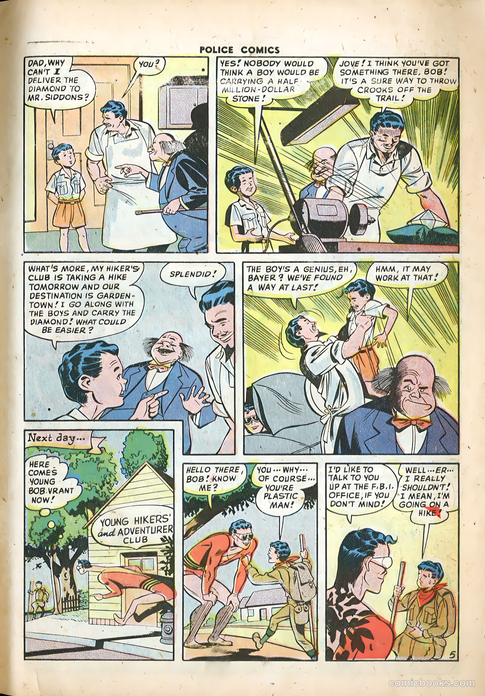 Police Comics #91 (1949) — page 7 of 36