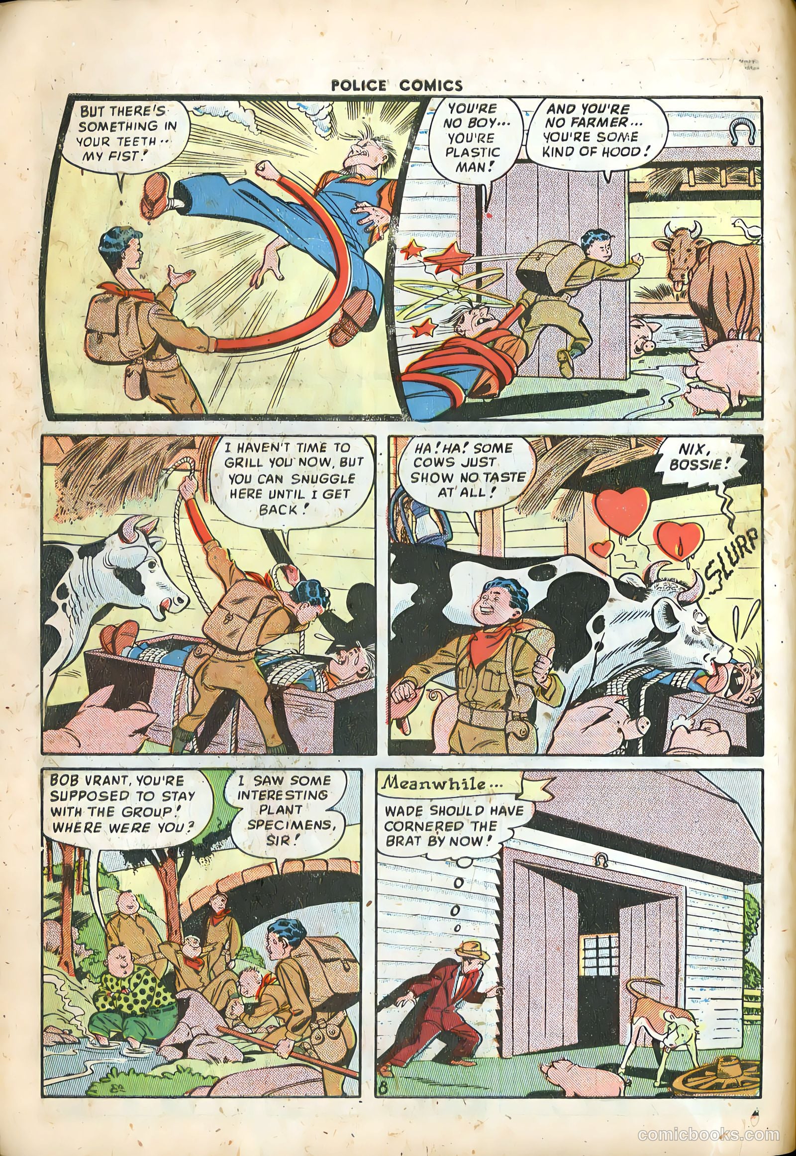 Police Comics #91 (1949) — page 10 of 36