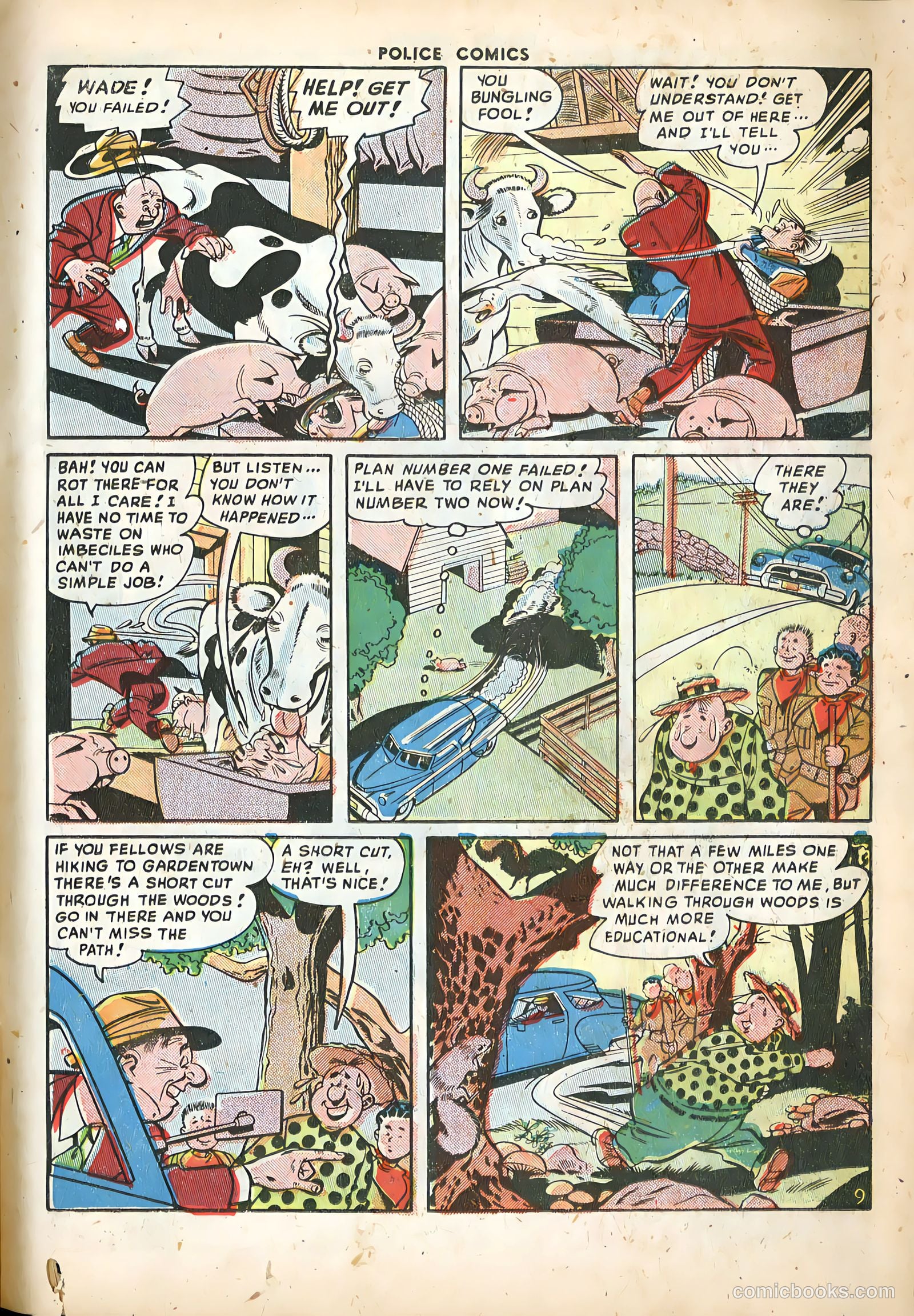 Police Comics #91 (1949) — page 11 of 36