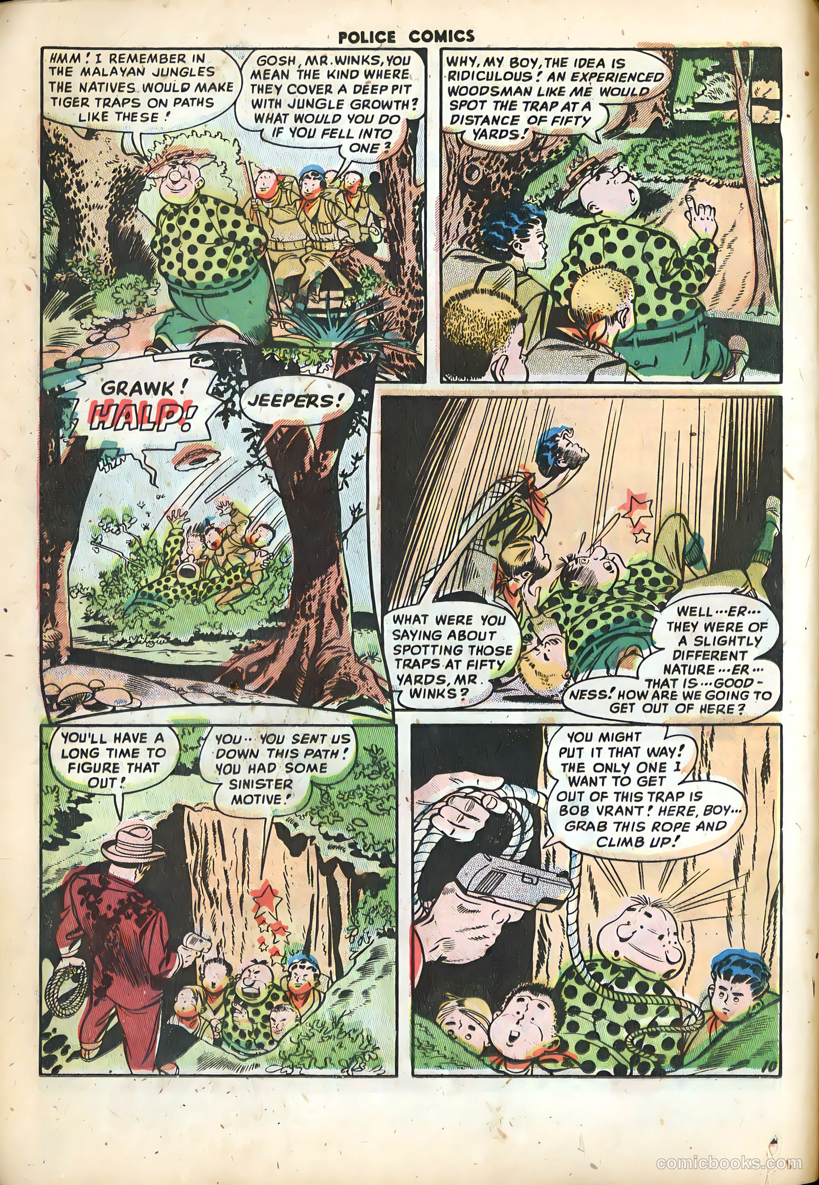 Police Comics #91 (1949) — page 12 of 36