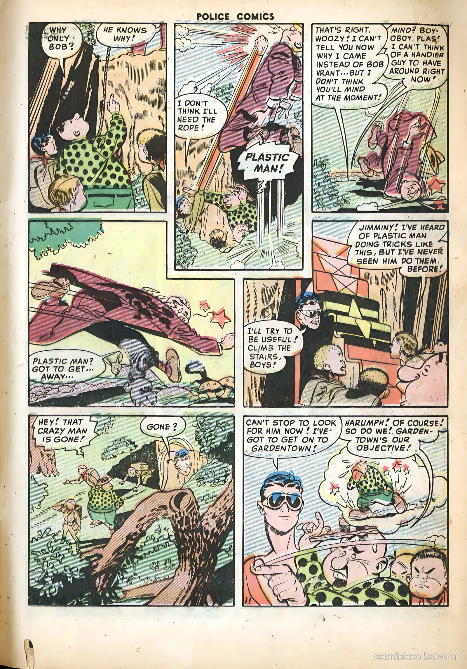Police Comics #91 (1949) — page 13 of 36