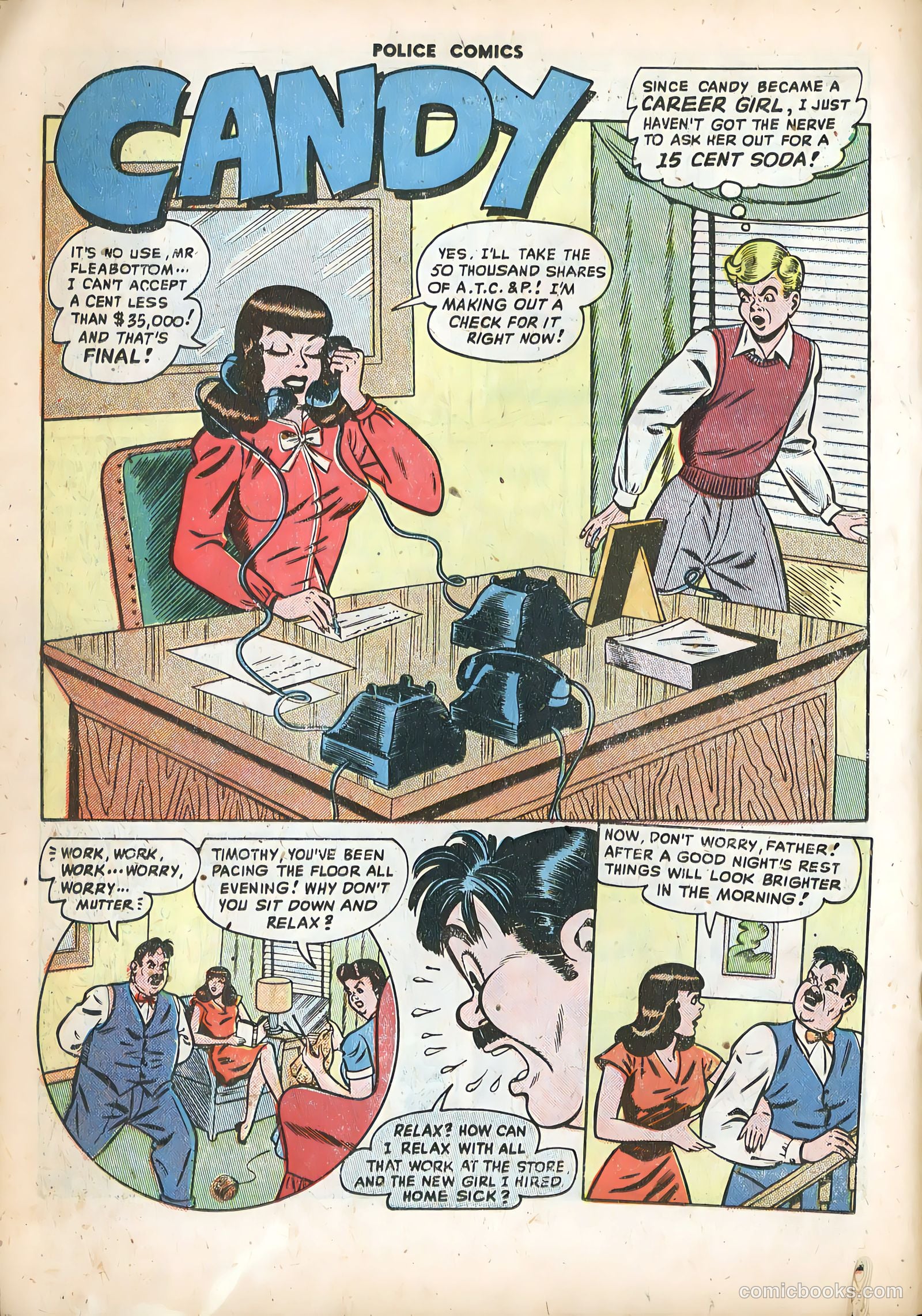 Police Comics #91 (1949) — page 18 of 36