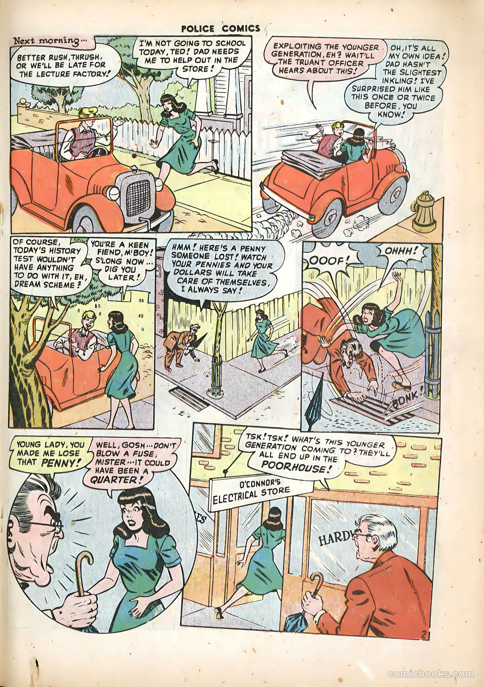 Police Comics #91 (1949) — page 19 of 36