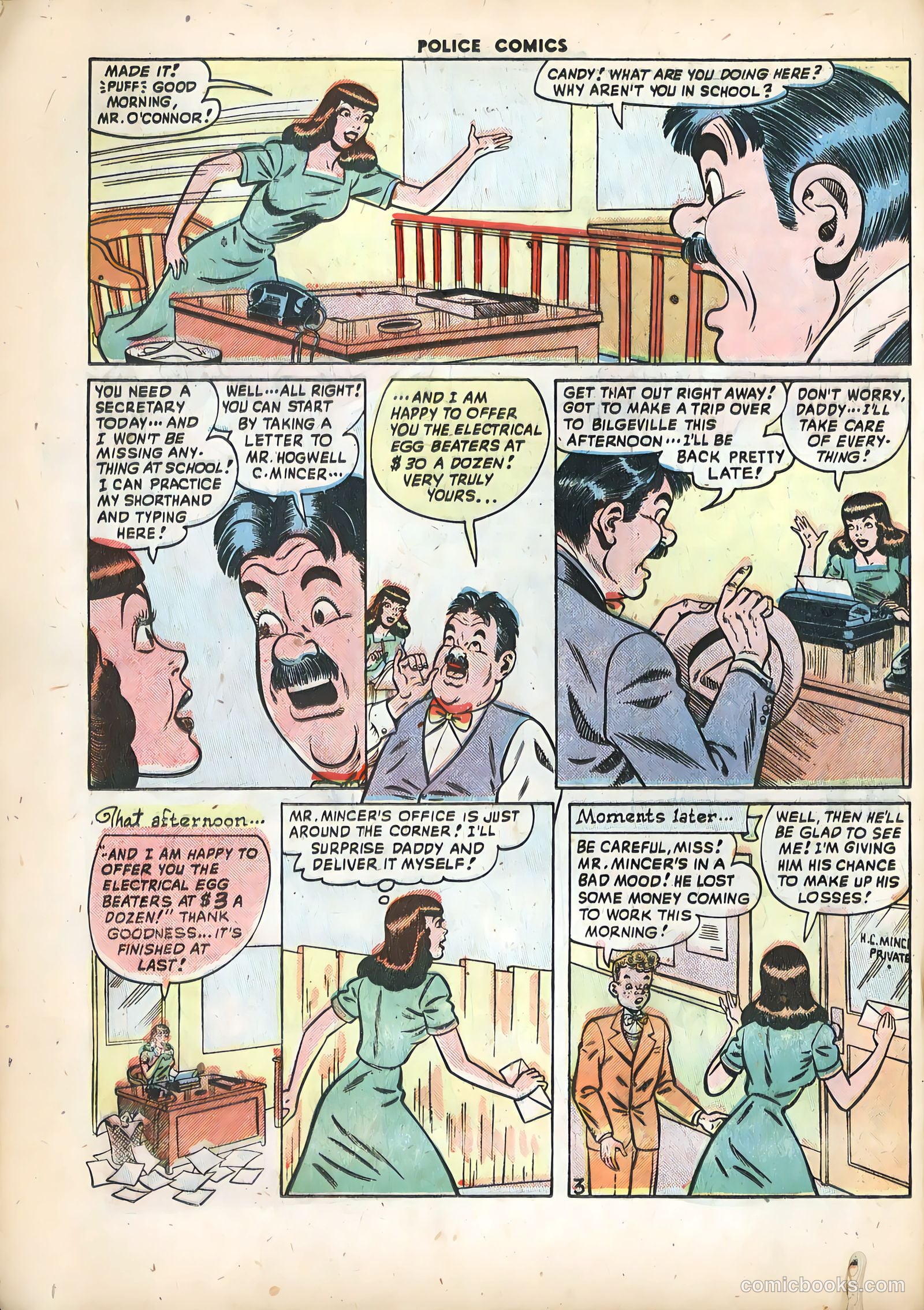Police Comics #91 (1949) — page 20 of 36