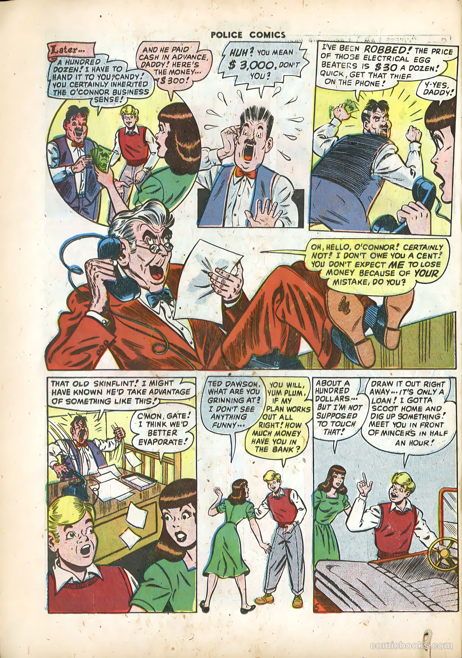 Police Comics #91 (1949) — page 22 of 36
