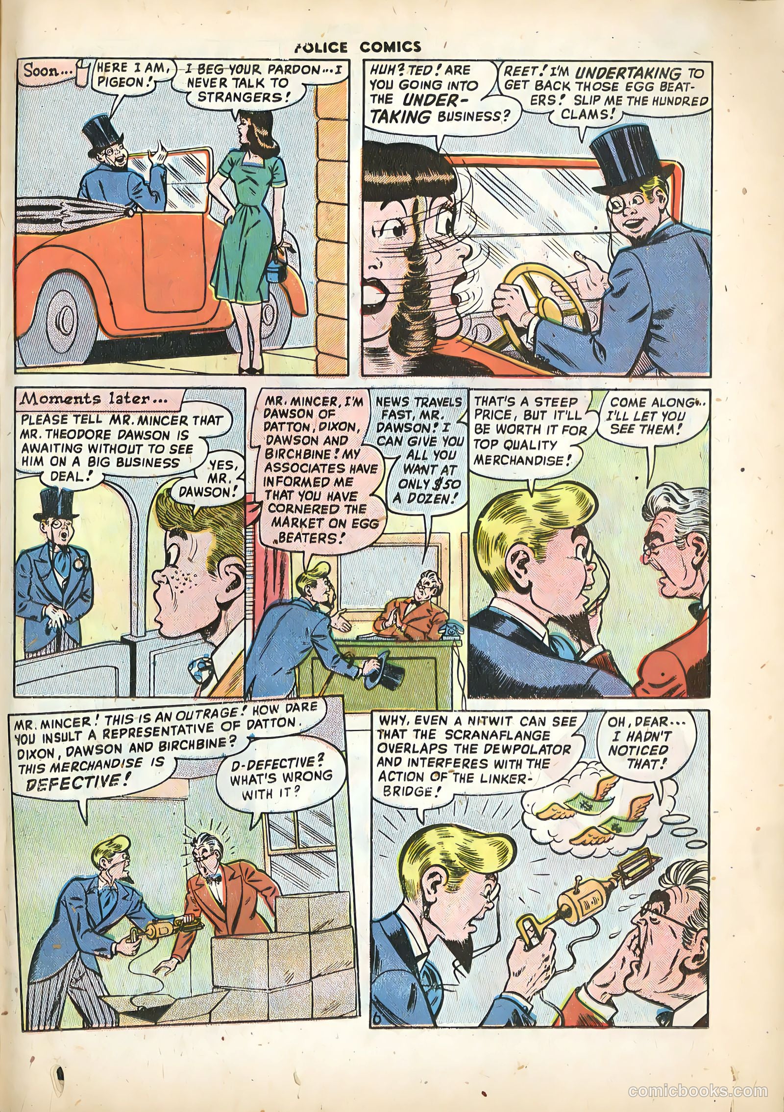 Police Comics #91 (1949) — page 23 of 36
