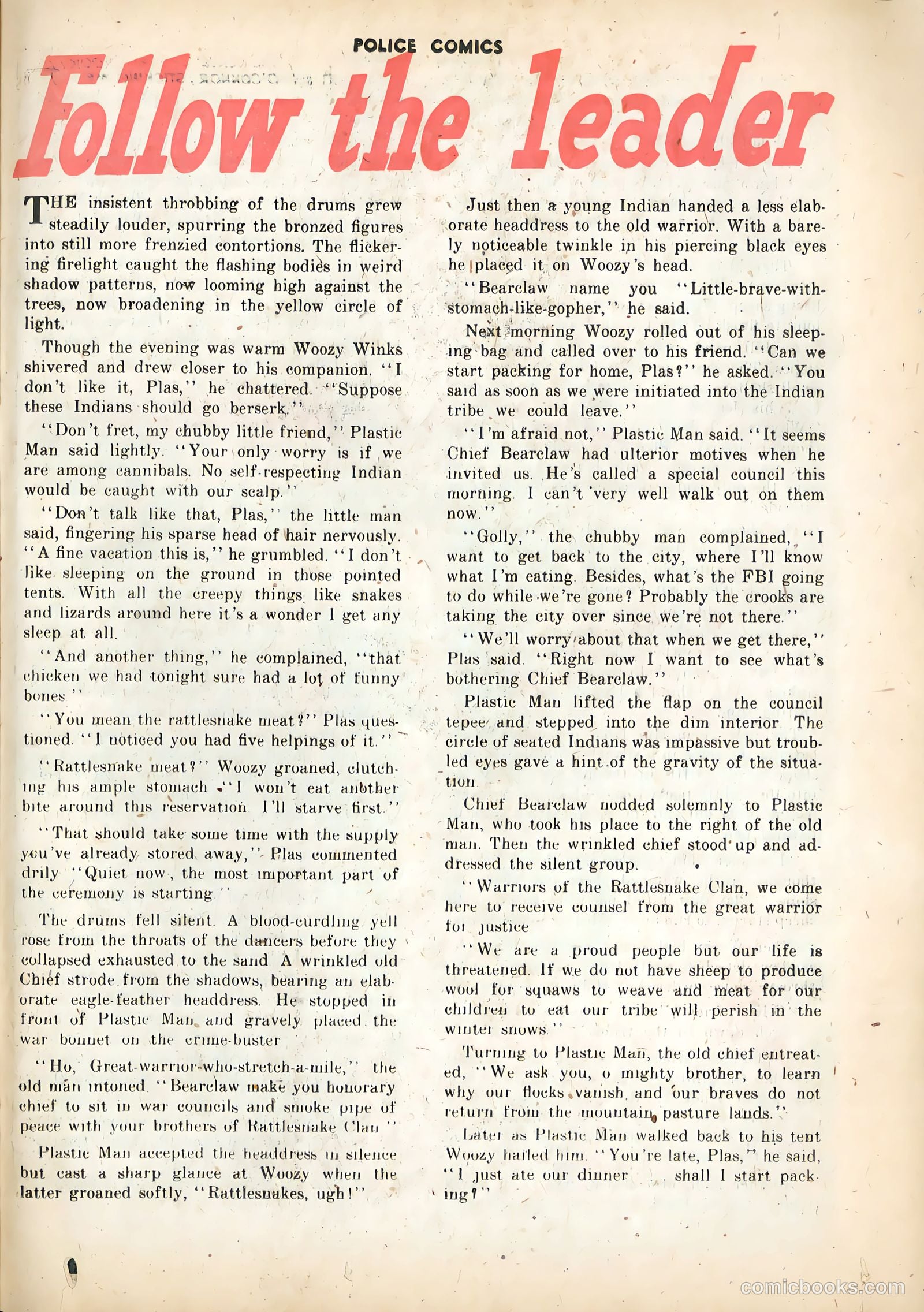 Police Comics #91 (1949) — page 25 of 36