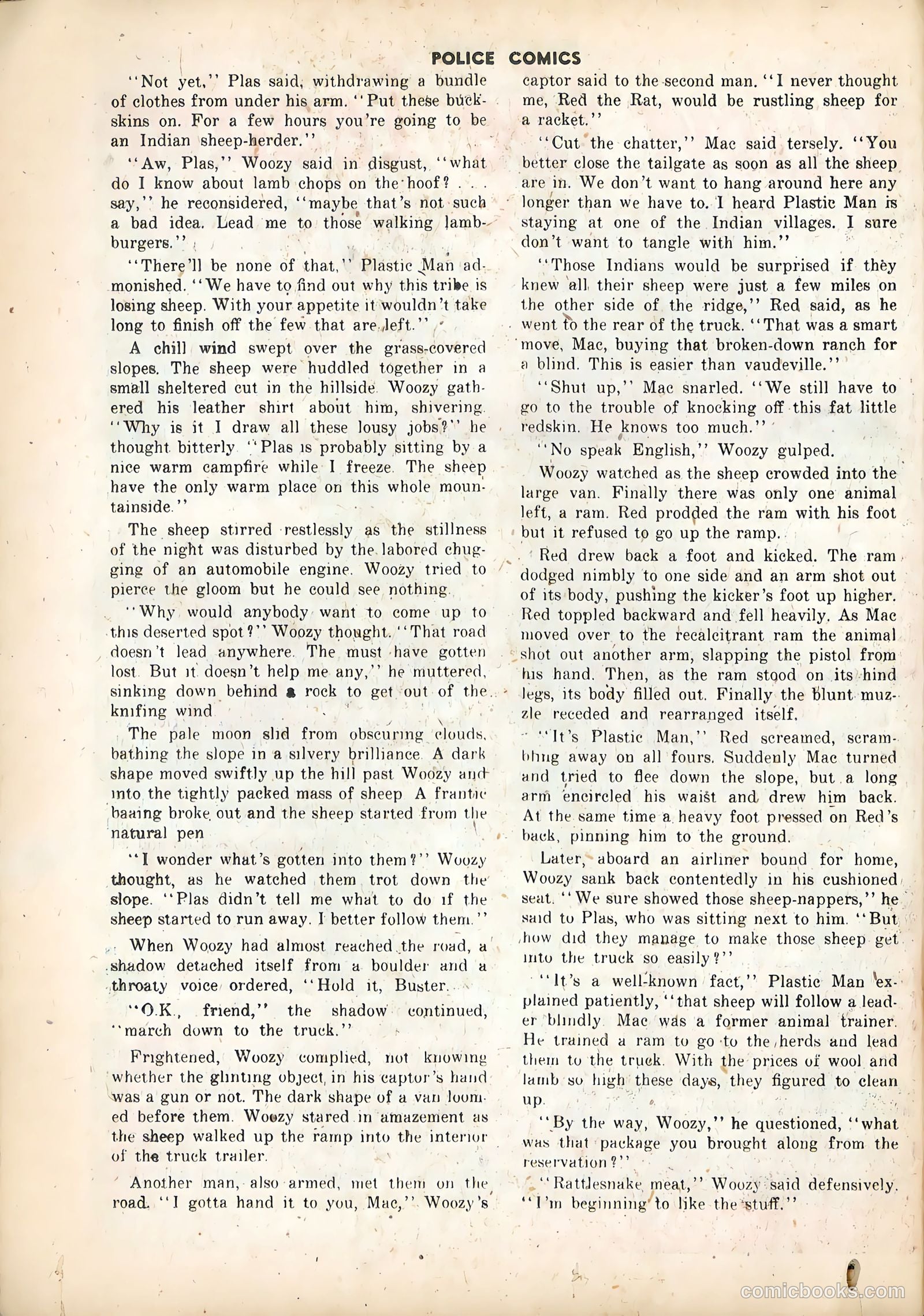 Police Comics #91 (1949) — page 26 of 36