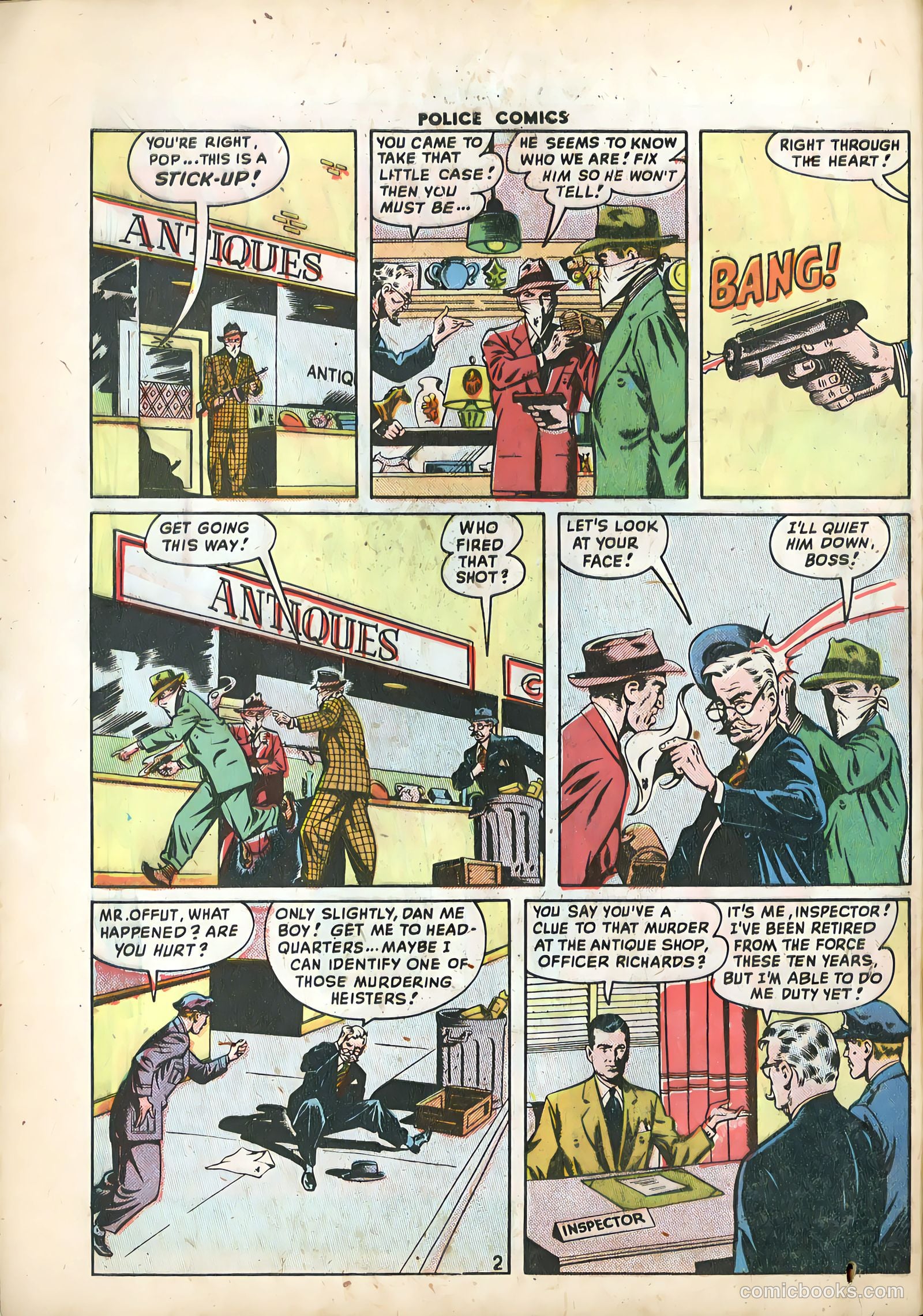 Police Comics #91 (1949) — page 28 of 36