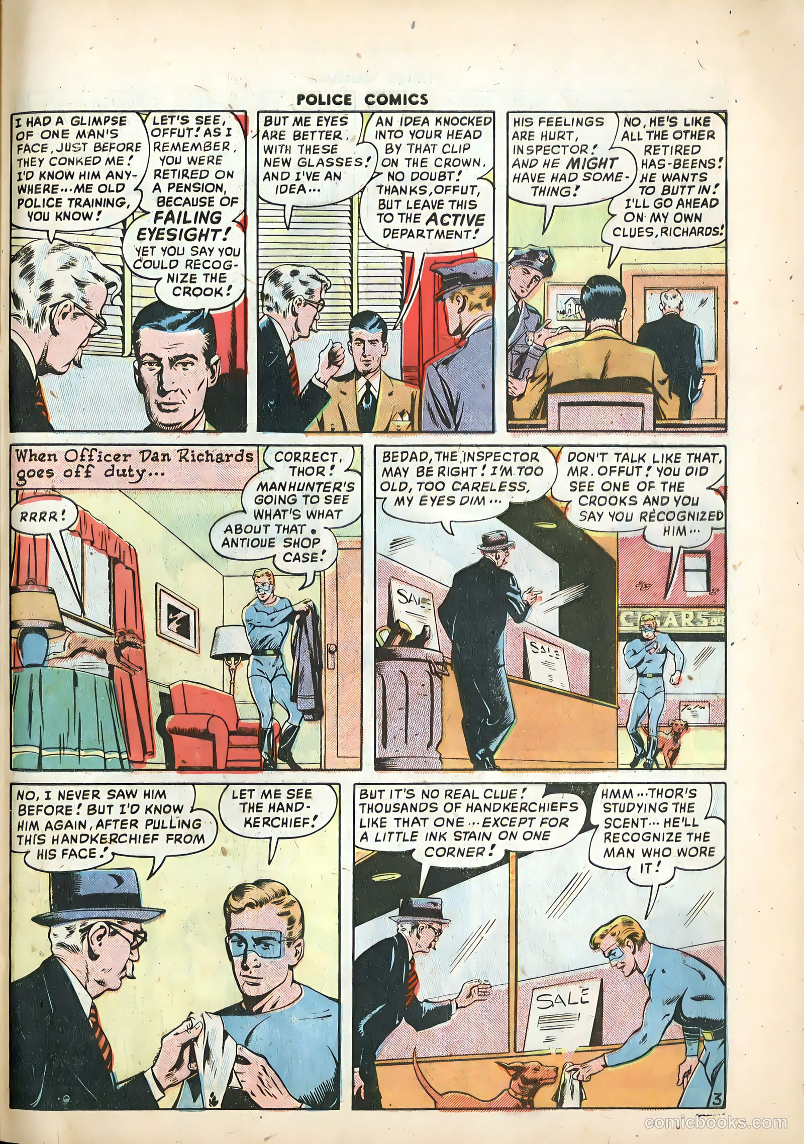 Police Comics #91 (1949) — page 29 of 36