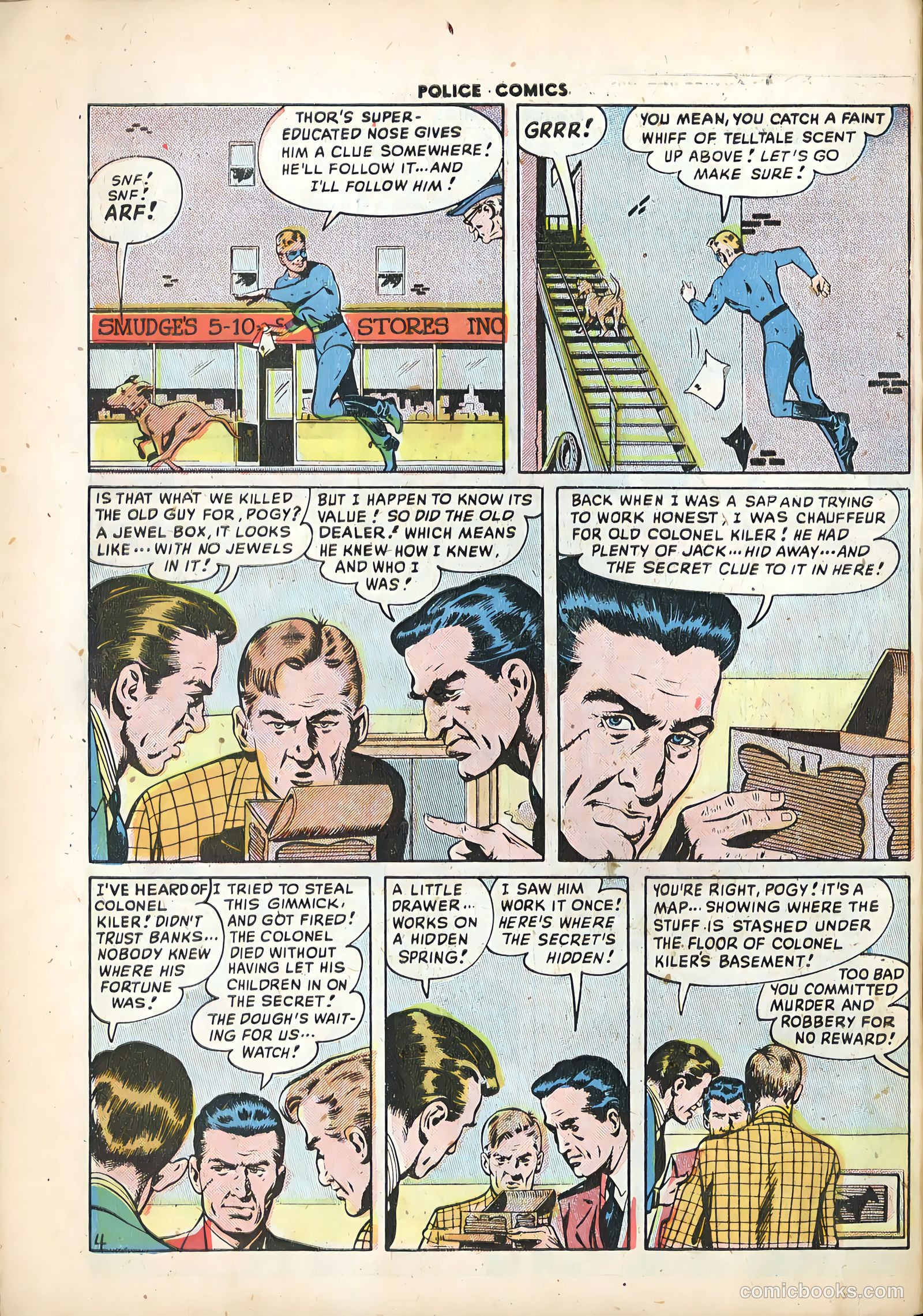 Police Comics #91 (1949) — page 30 of 36