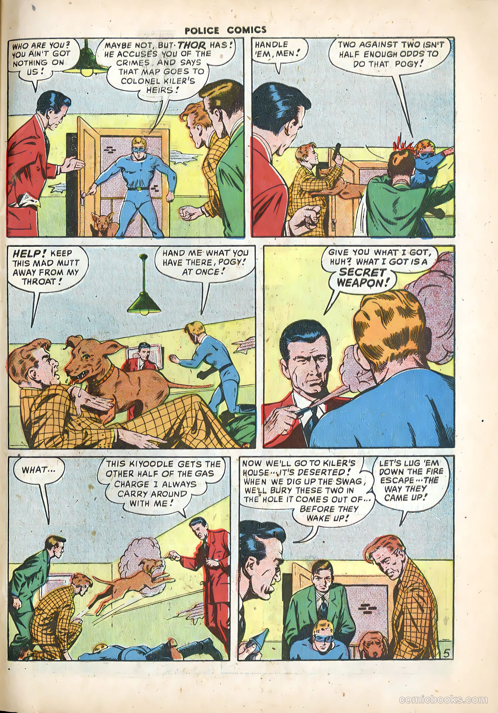 Police Comics #91 (1949) — page 31 of 36
