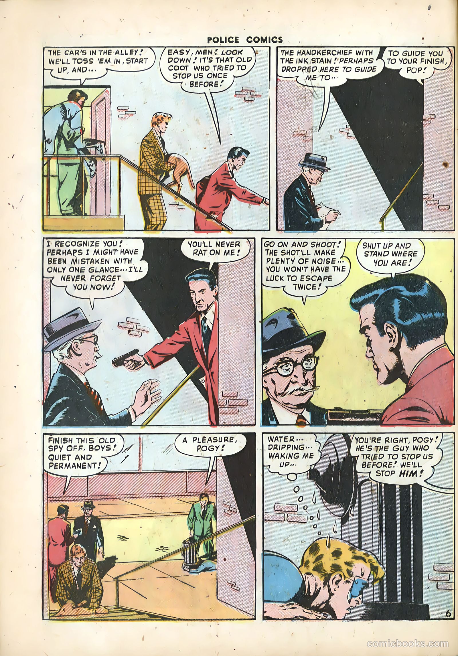 Police Comics #91 (1949) — page 32 of 36