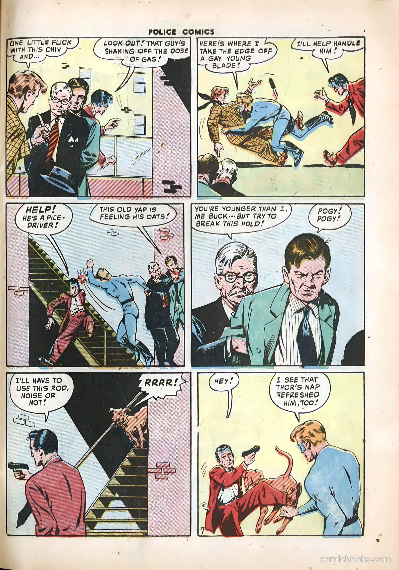Police Comics #91 (1949) — page 33 of 36