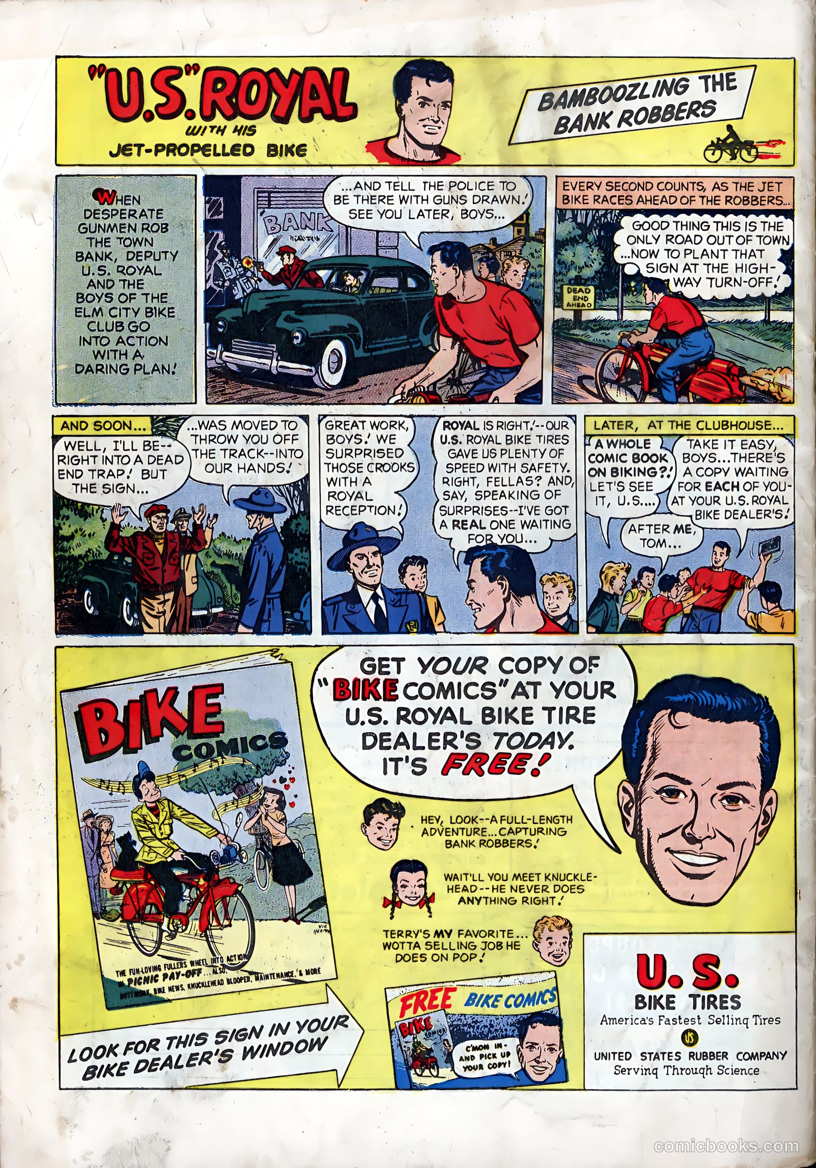 Police Comics #91 (1949) — page 36 of 36