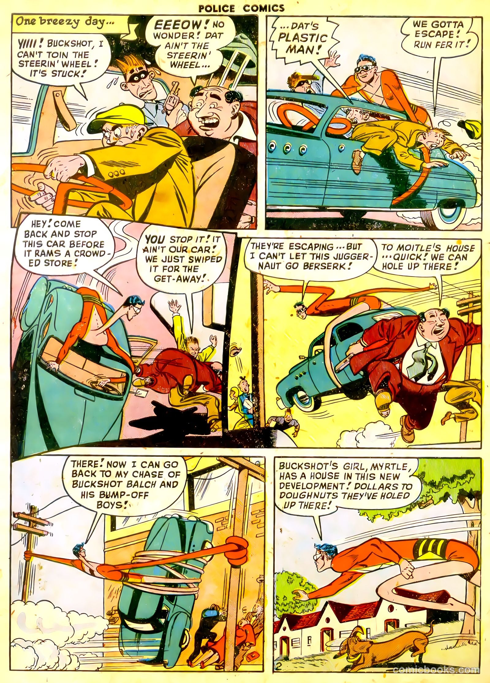 Police Comics #92 (1949) — page 4 of 36